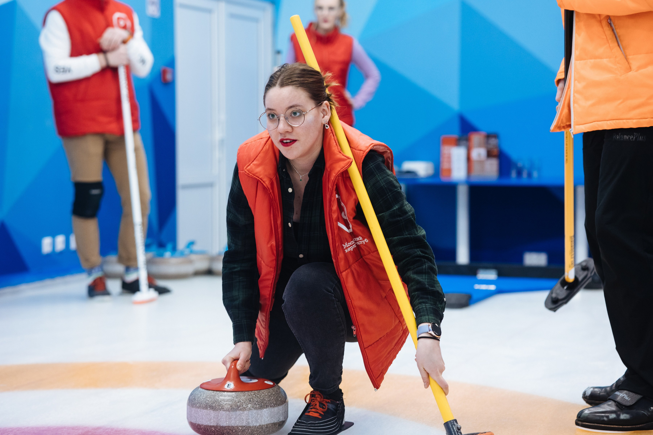 Корпоратив в кёрлинге. Свадебный и семейный фотограф Екатерина Иванова