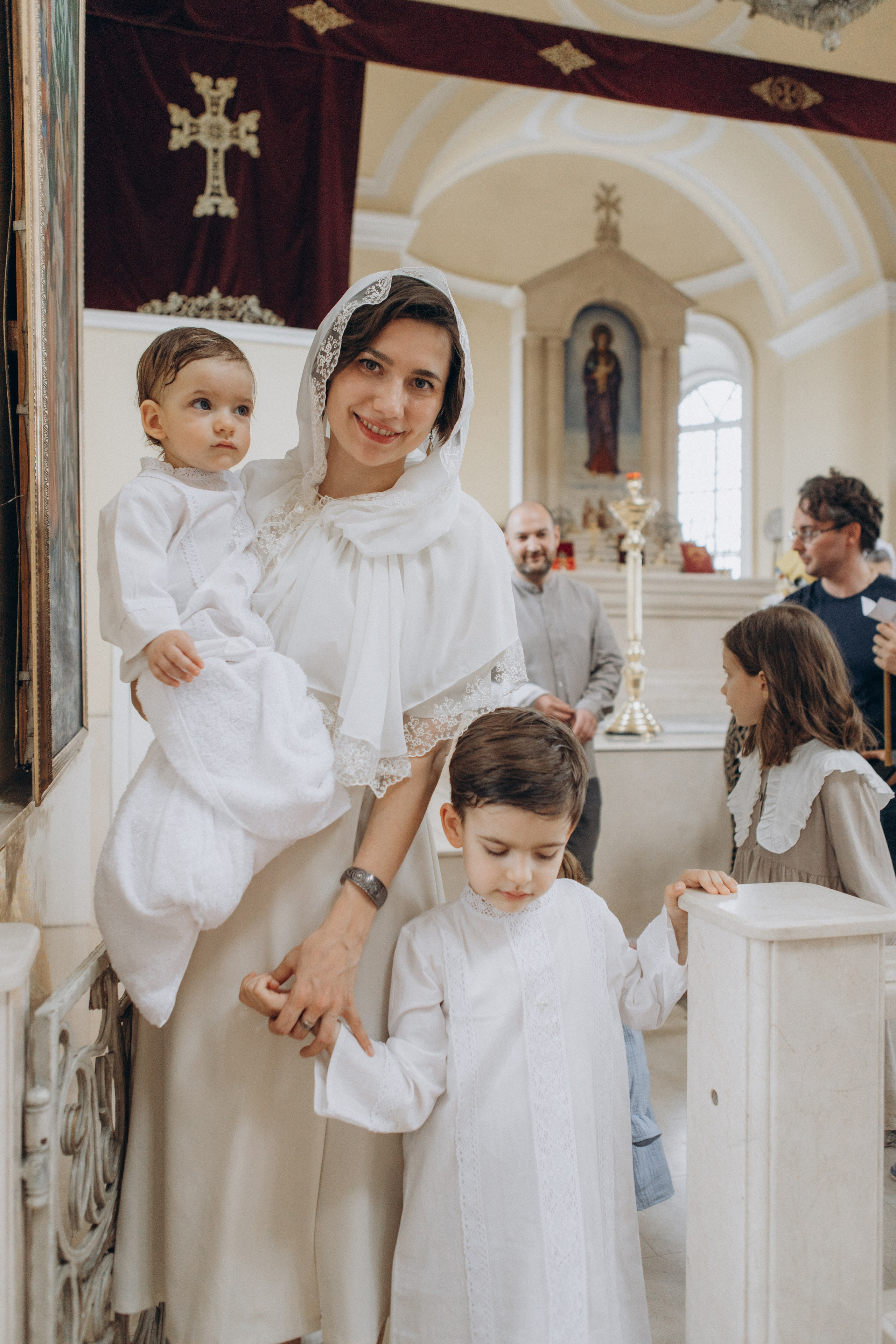 Крещение Карла и Давида. Семейный фотограф и фотограф на роды в Ростове-на-Дону Мухина Виктория
