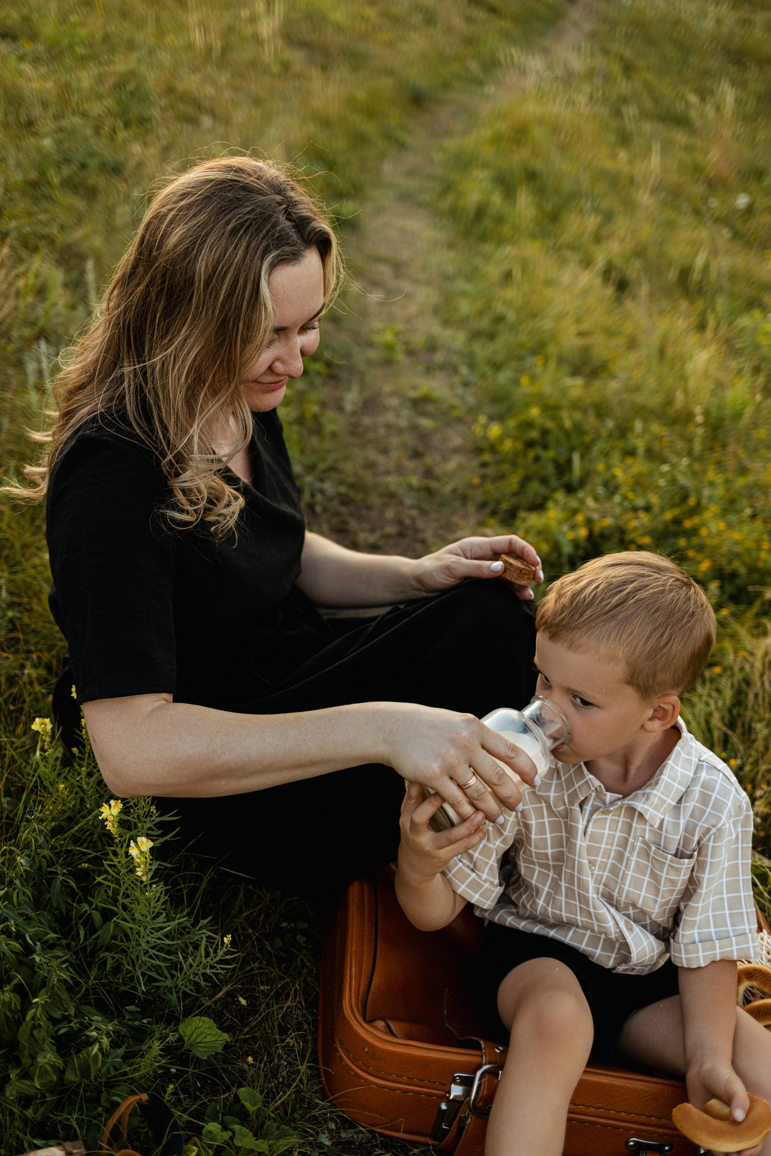 На природе. Фотограф Москва