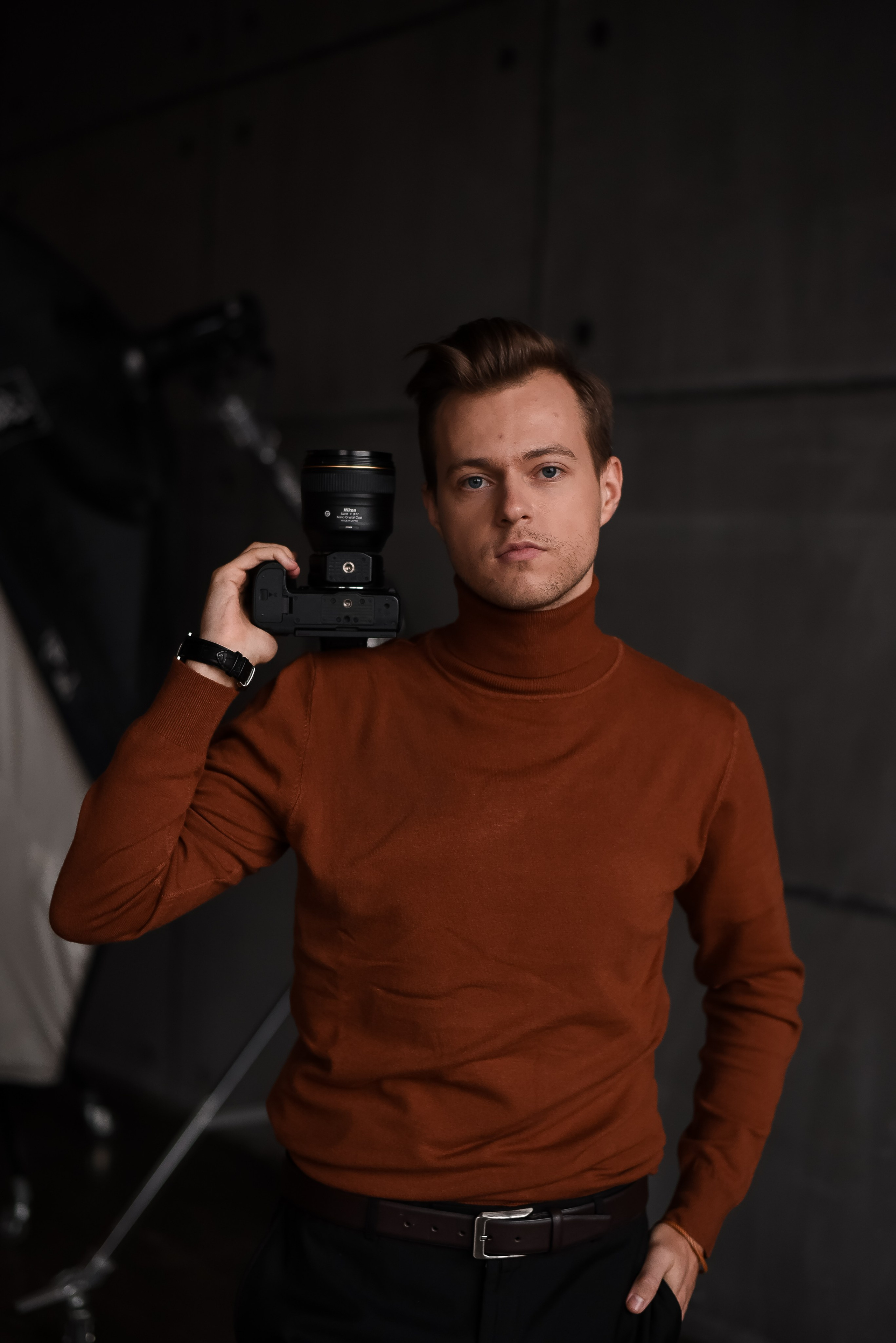 Мужской портрет. Контент фотограф в Москве Лихачева Ксения