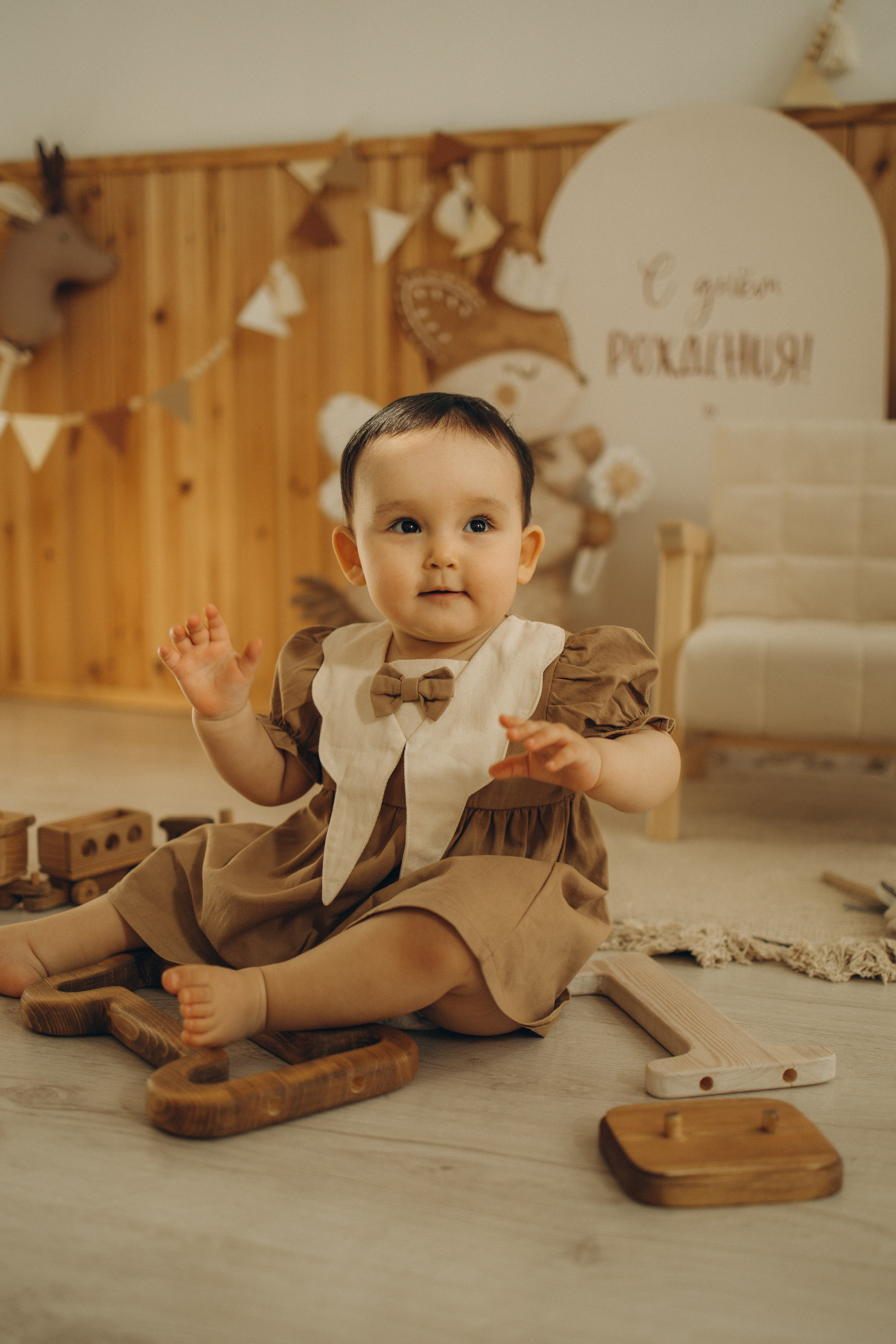 1 годик Ляйсан. Семейный фотограф в Москве Анастасия Шалда