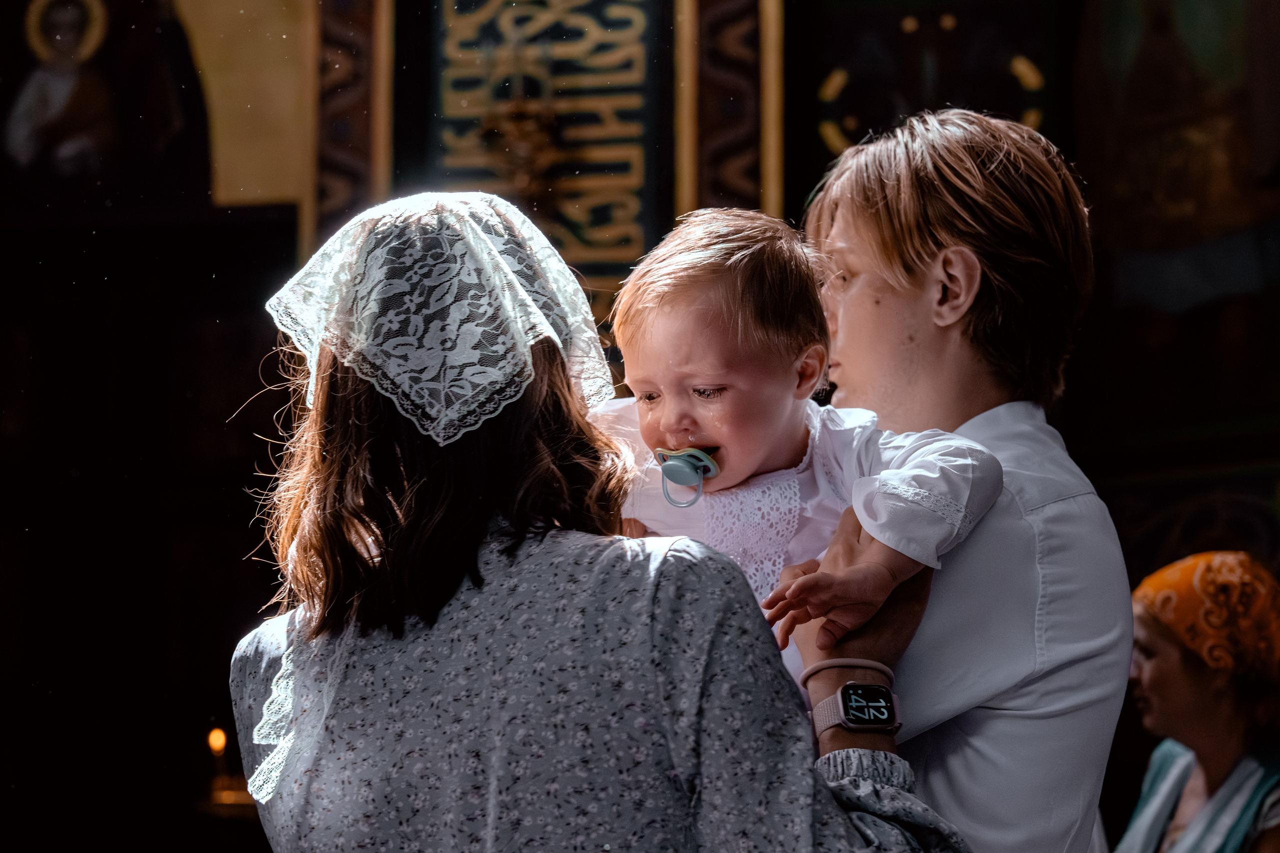 Крещение Матвея. Репортажный фотограф в Красной Поляне и Сочи Павлюченко Екатерина