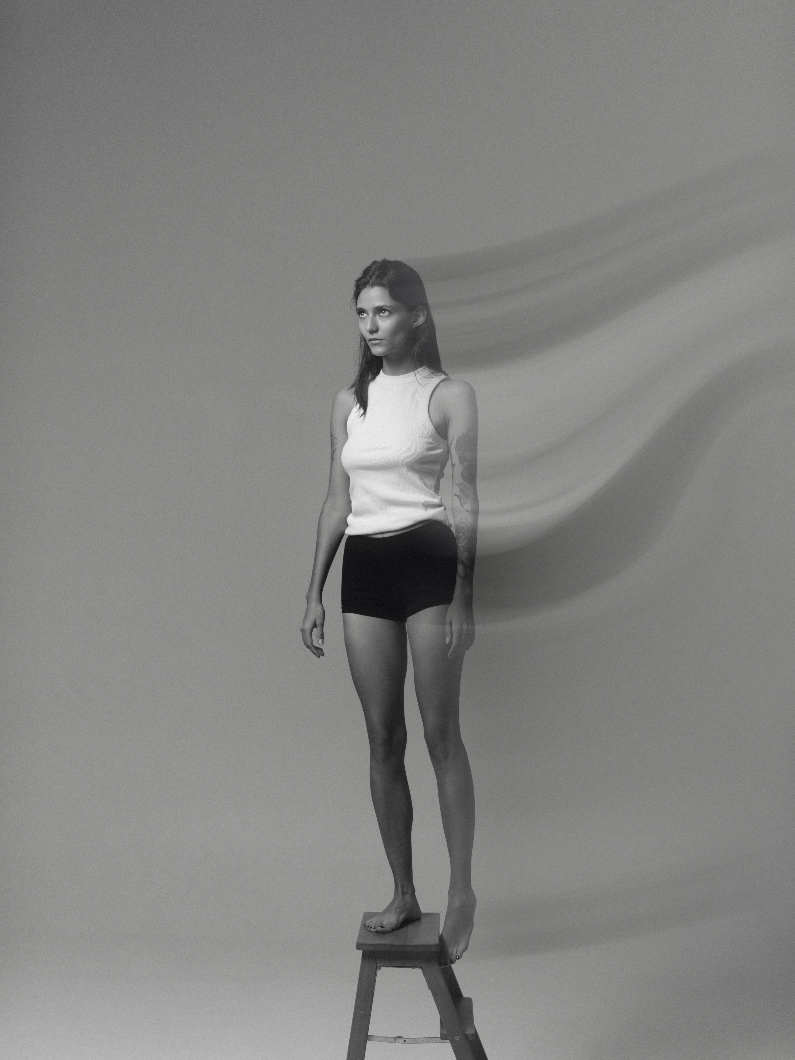 Студийная фотосъемка с Алиной на циклораме в Казани