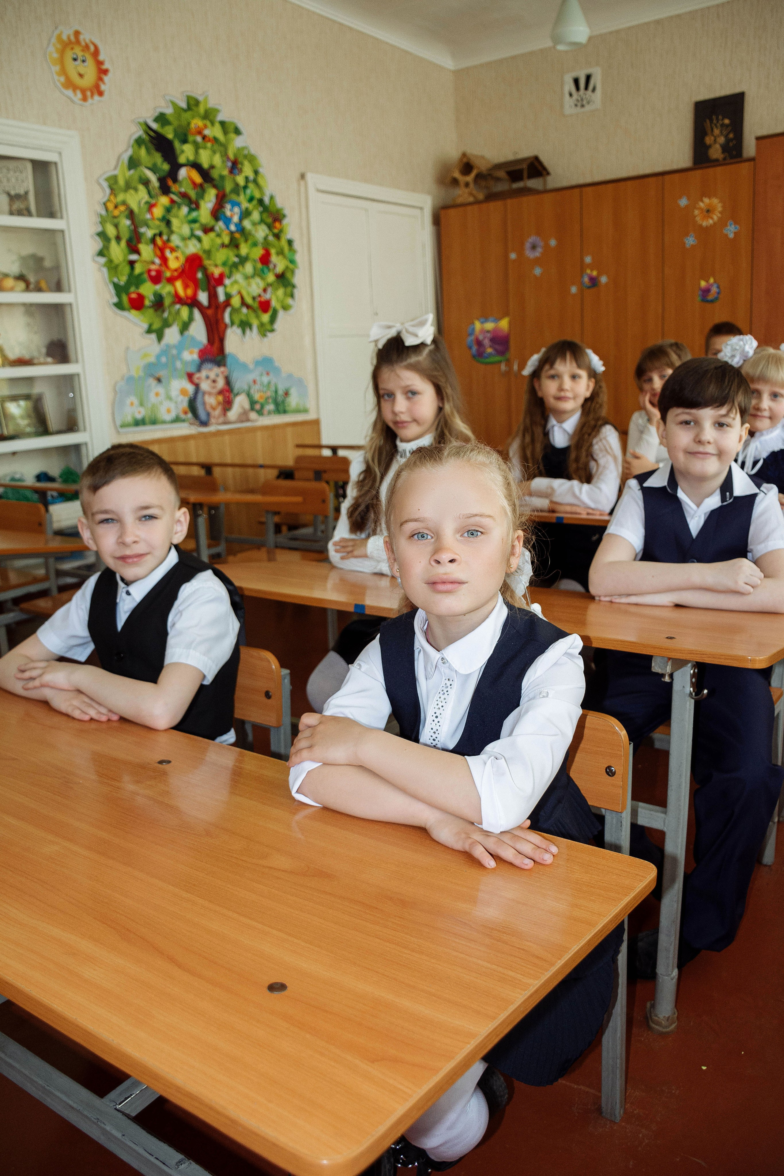 Школа № 41. 1 класс. Фотограф Донецк. Горловка. ДНР. Севастополь