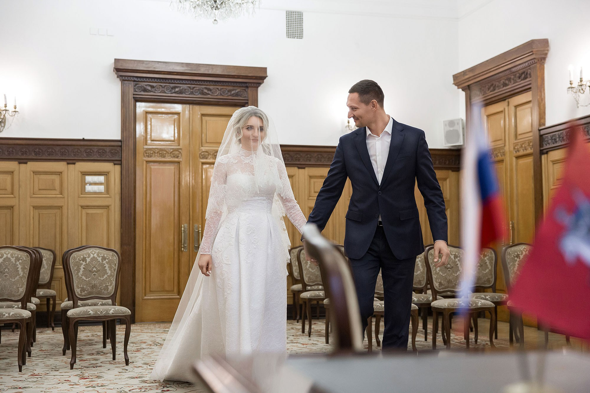 Регистрация в ЗАГСе и выездная. Свадебная съемка. Фотограф в Москве Валерий Боцман