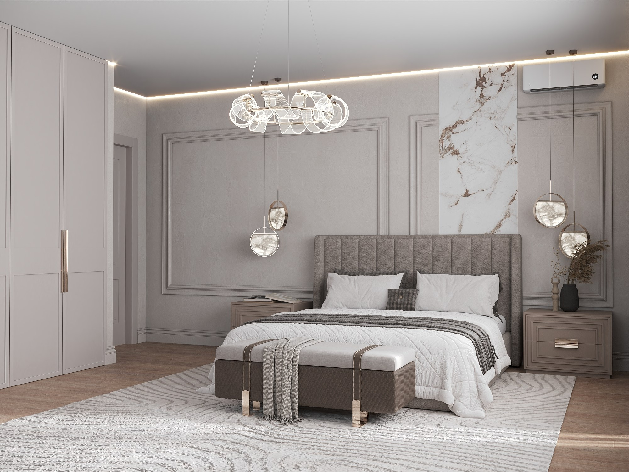 Пос. Вавиловец 170 м². БК студия дизайна интерьера