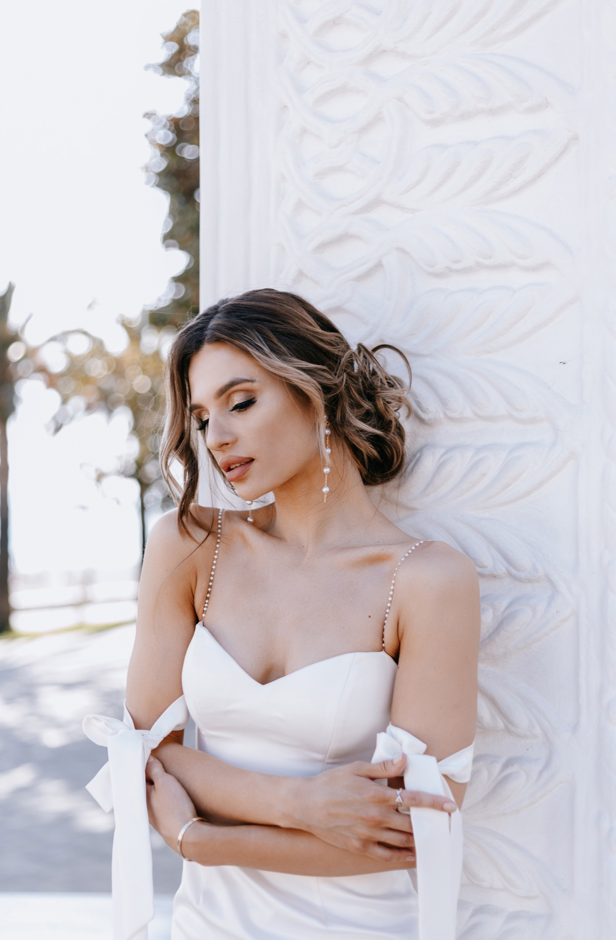 Элегантность в белом. Photographer Victoria Slavnova