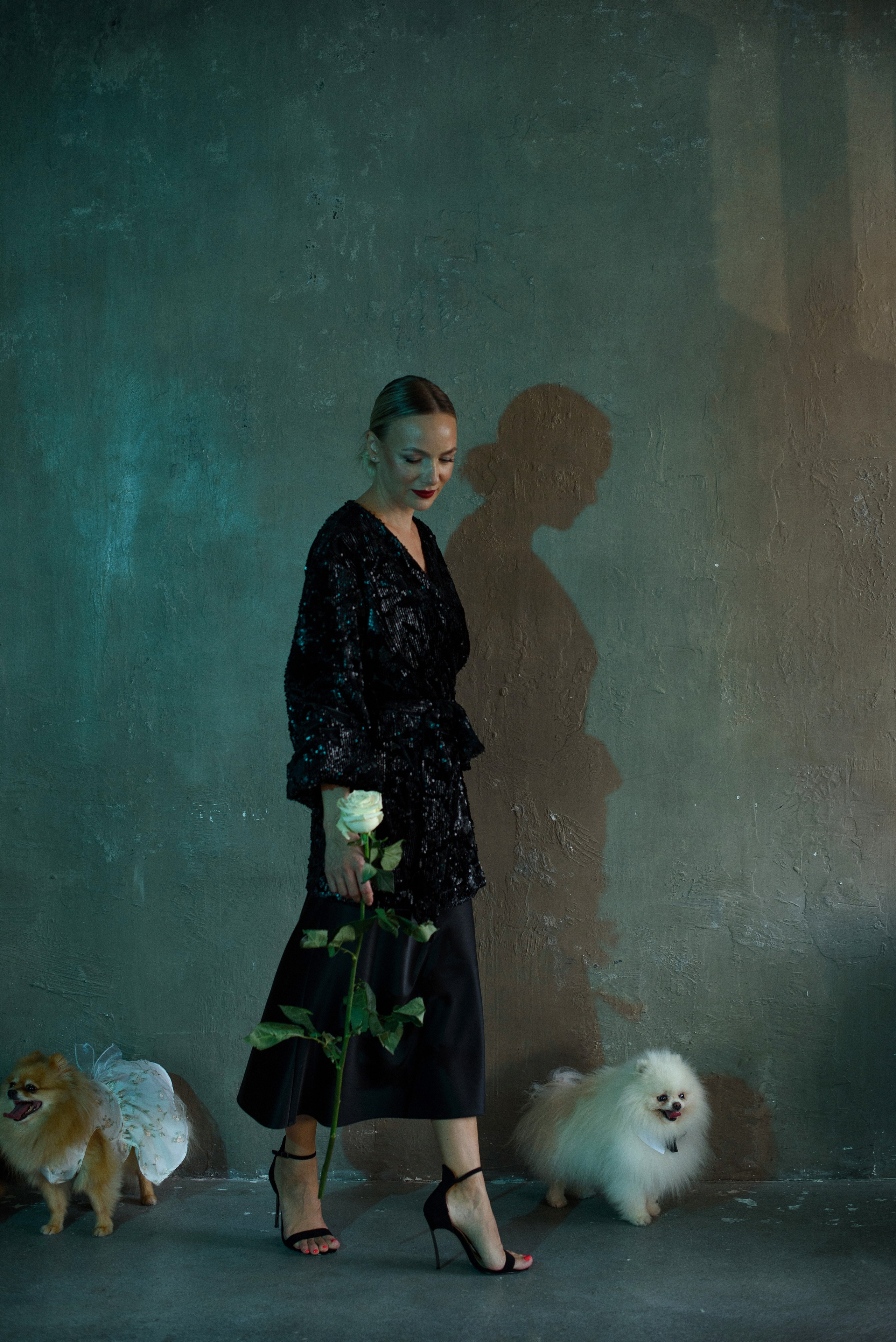 Натали и шпицы @natali_157_ilicheva. Фотограф Москва Юлия Джепко