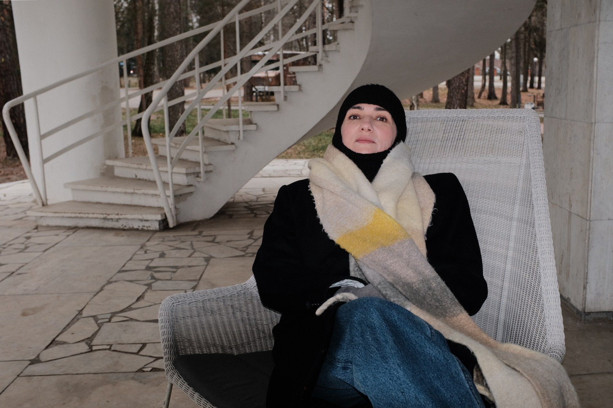 Настя в Переделкино. Дмитрий Бречалов