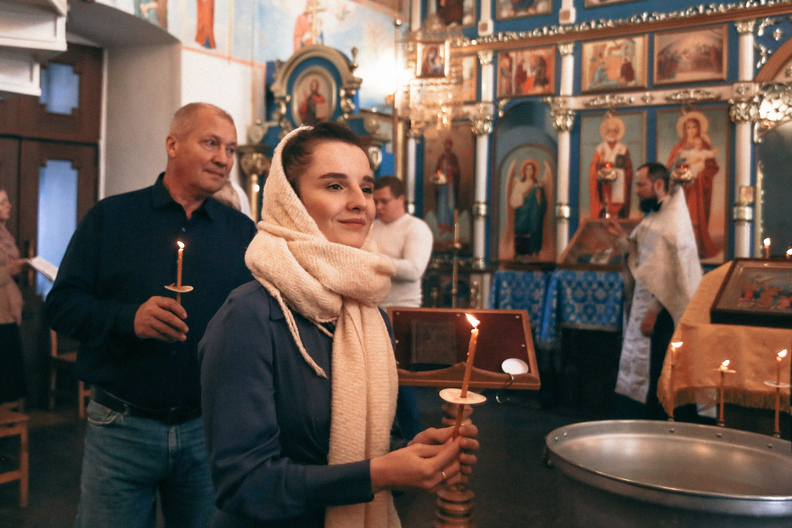 Крещение Софии. Храм Корсунской Иконы Божией Матери. Антонина Морозова, профессиональный семейный фотограф видеограф