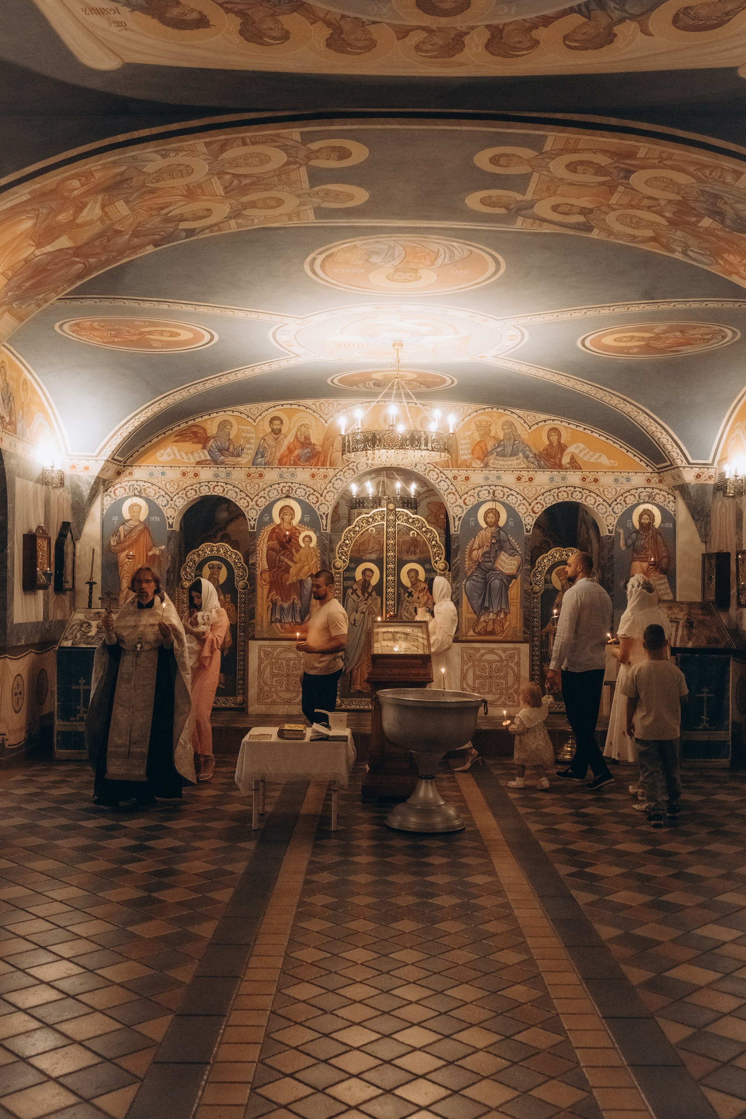 Таинство Крещения Паулины. Семейный фотограф Москва Наталия Осьмакова