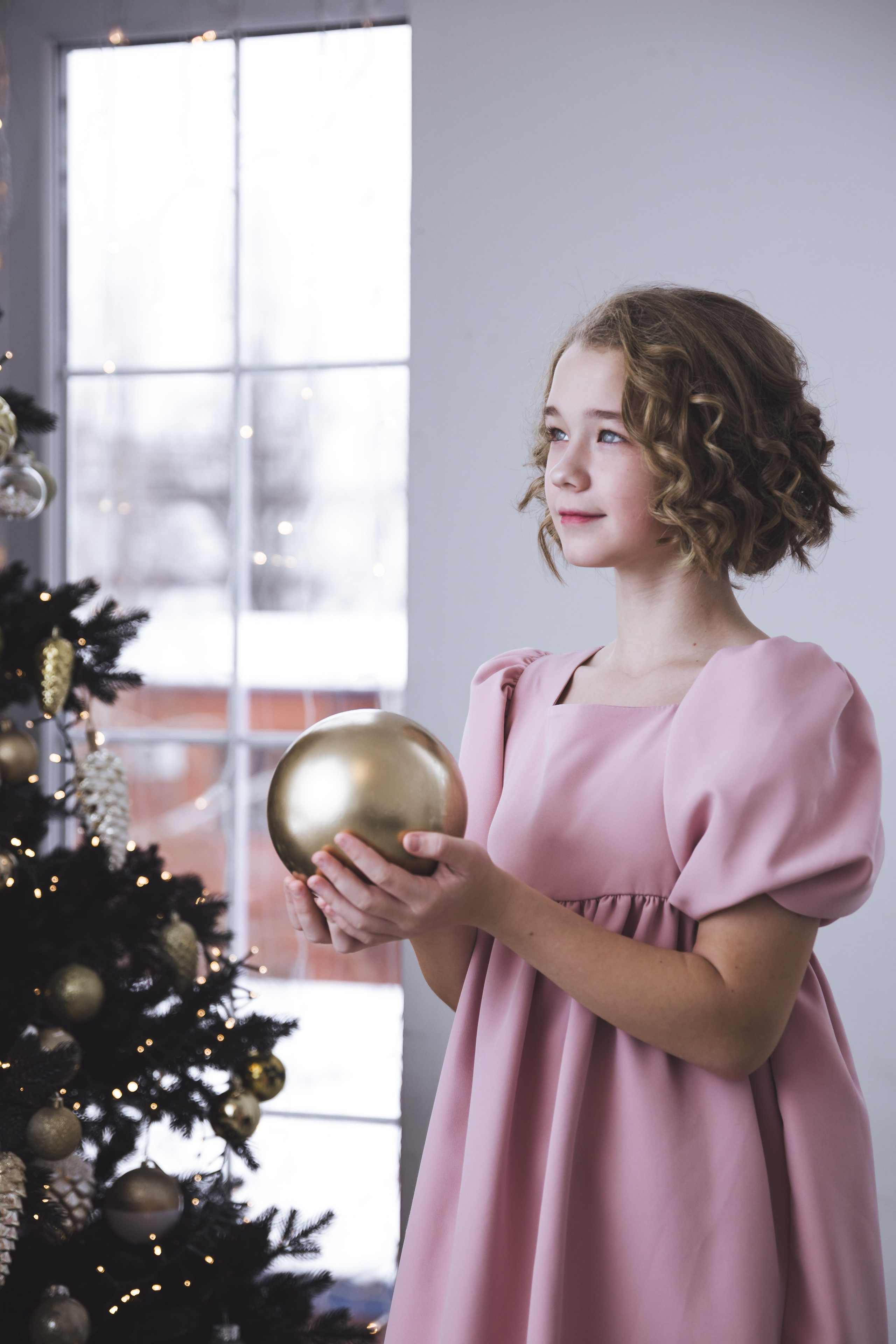 Мама и дочь_новогоднее настроение. Фотограф Воронеж, Новая Усмань Мария Бублик