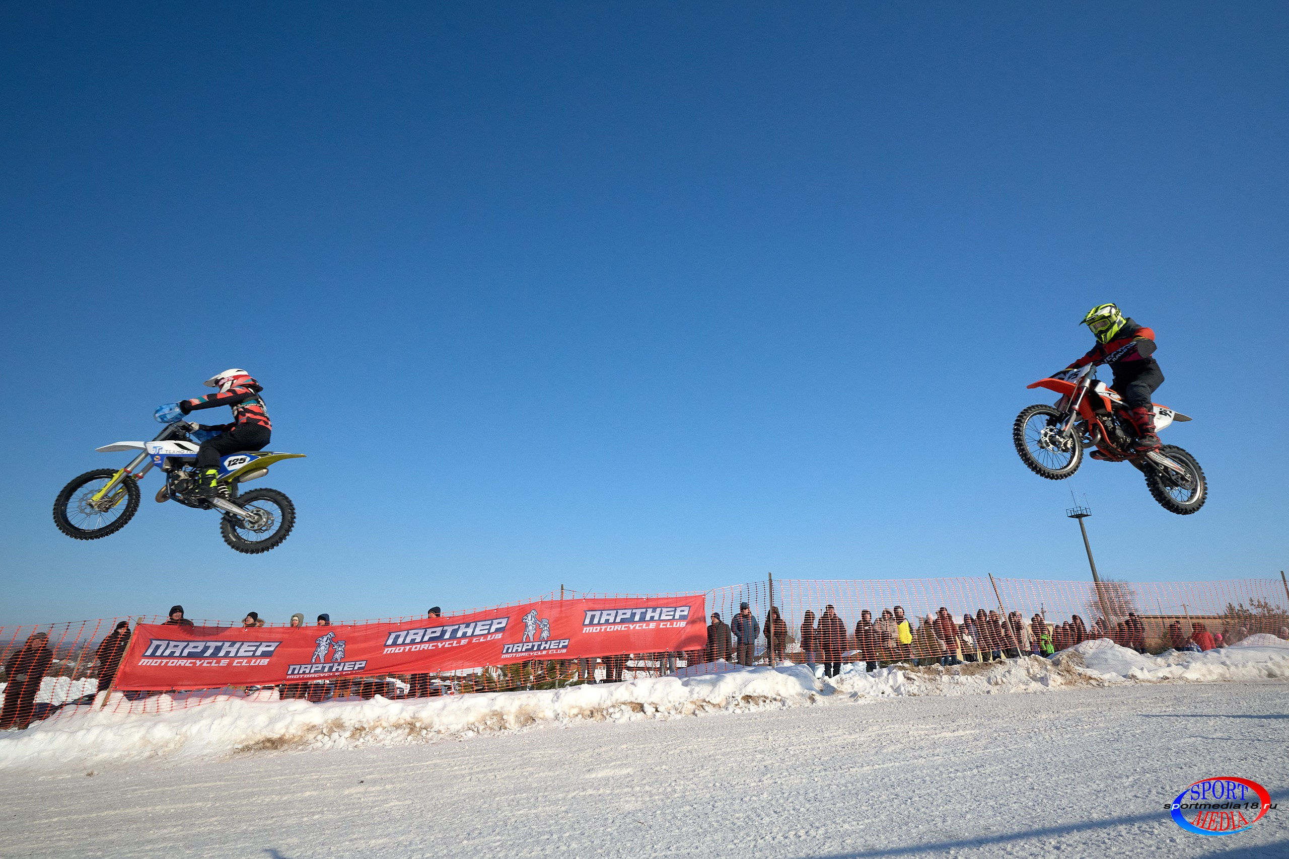 3 этап Кубка Удмуртской Республики по мотокроссу. Воткинск 23.02.2025. Спортивный репортажный фотограф в Ижевске Сергей Мерзляков