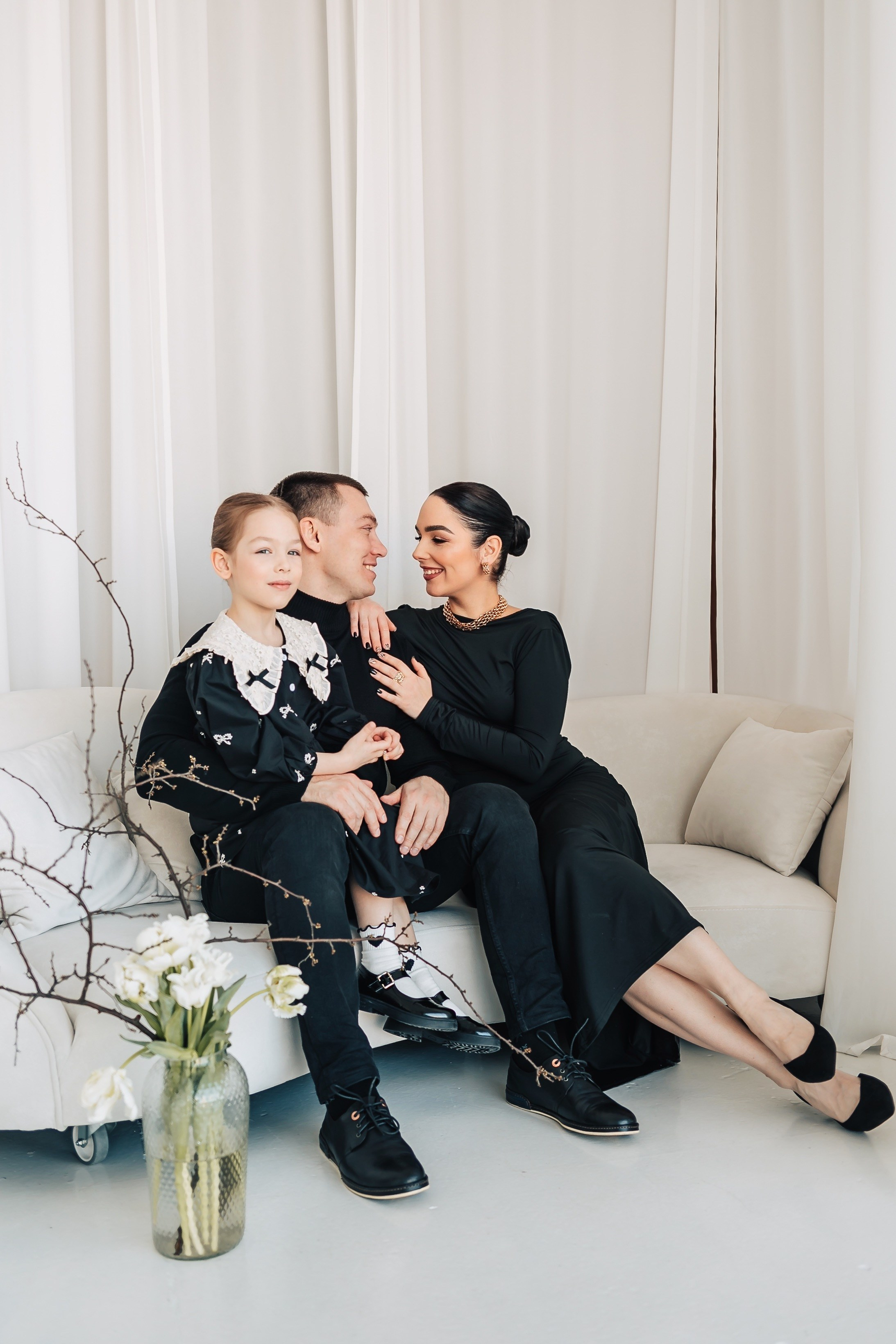 Александр, Катя и Лиза. Свадебный и семейный фотограф в Курске и Курчатове Киреева Лена