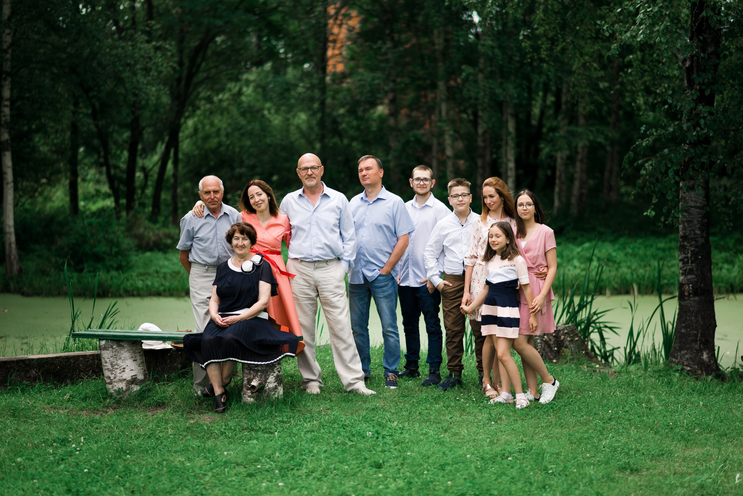 Три поколения. Фотограф Егоров Констанин