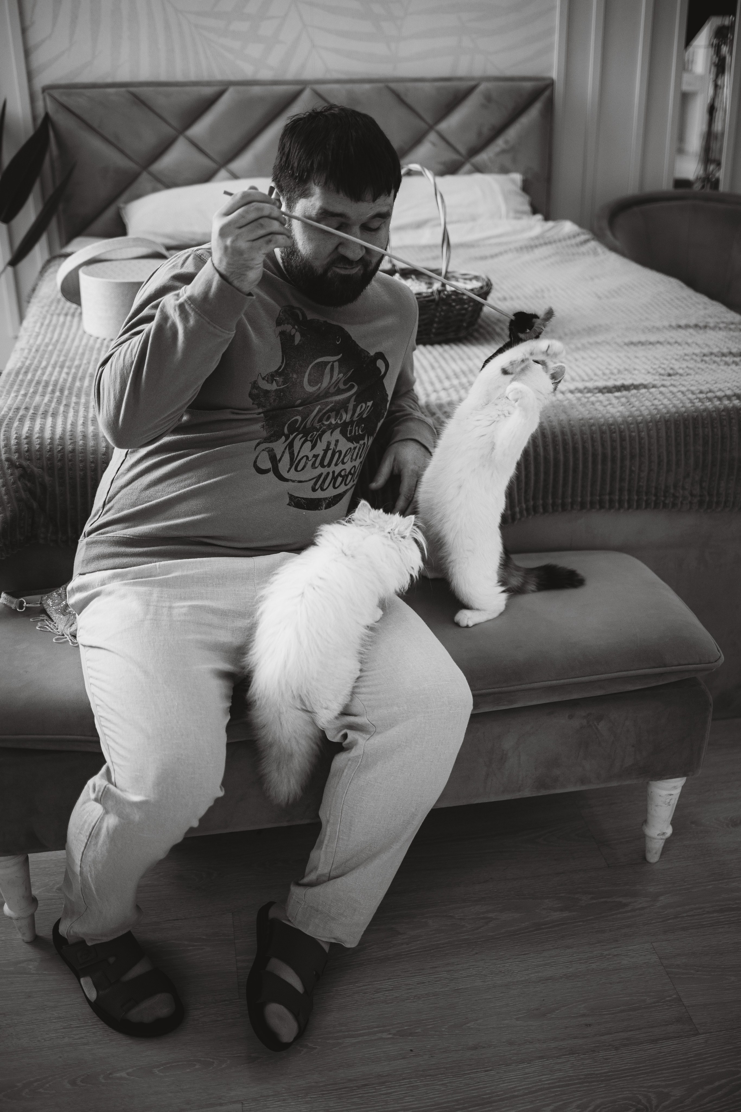 Султан, Мэй Мэй и Шанталь и их семья