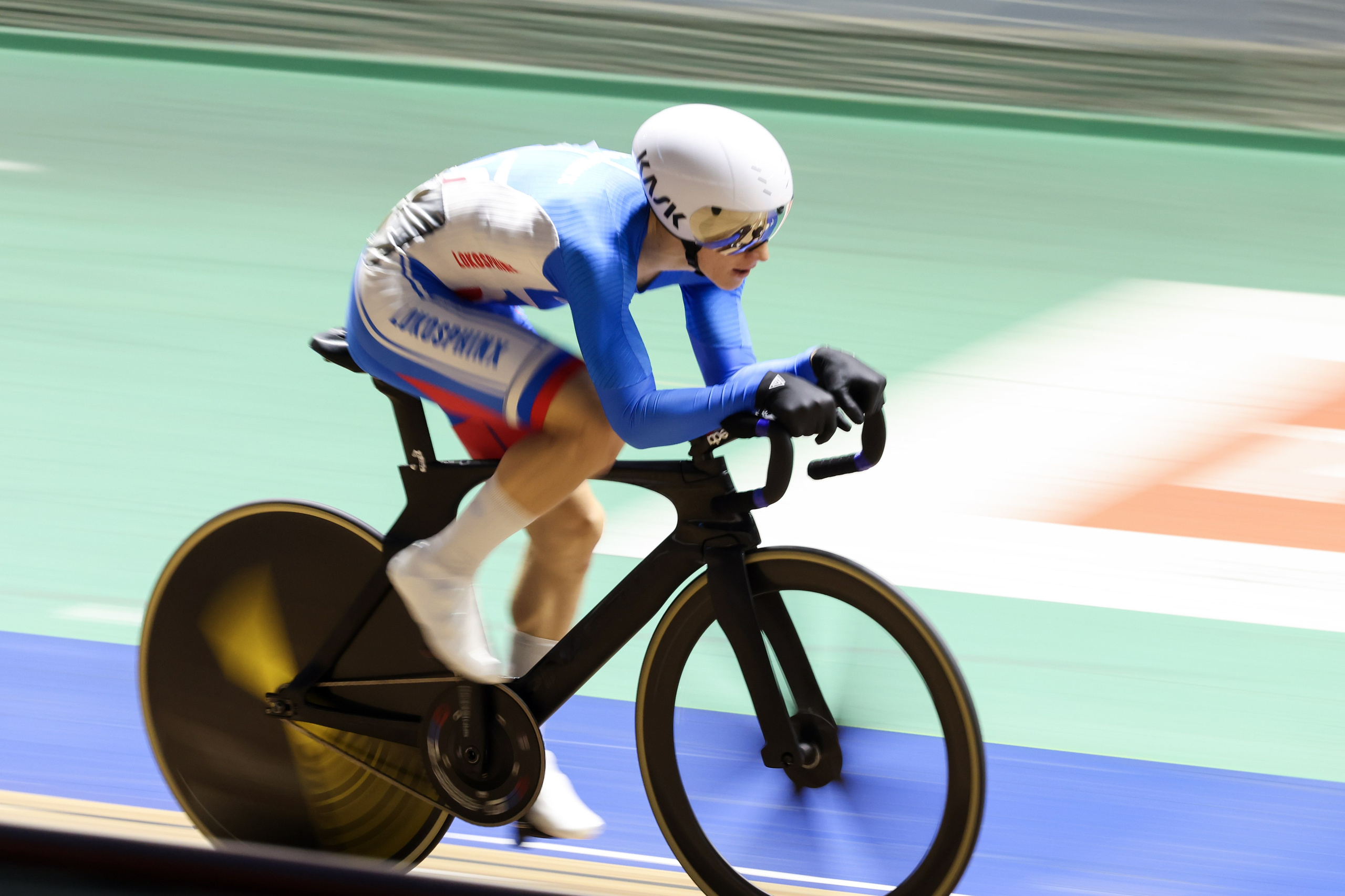 Чемпионат России по велосипедному спорту на треке (первый блок) 6-11.01.2025. Спортивный и репортажный фотограф Антон Тереханов