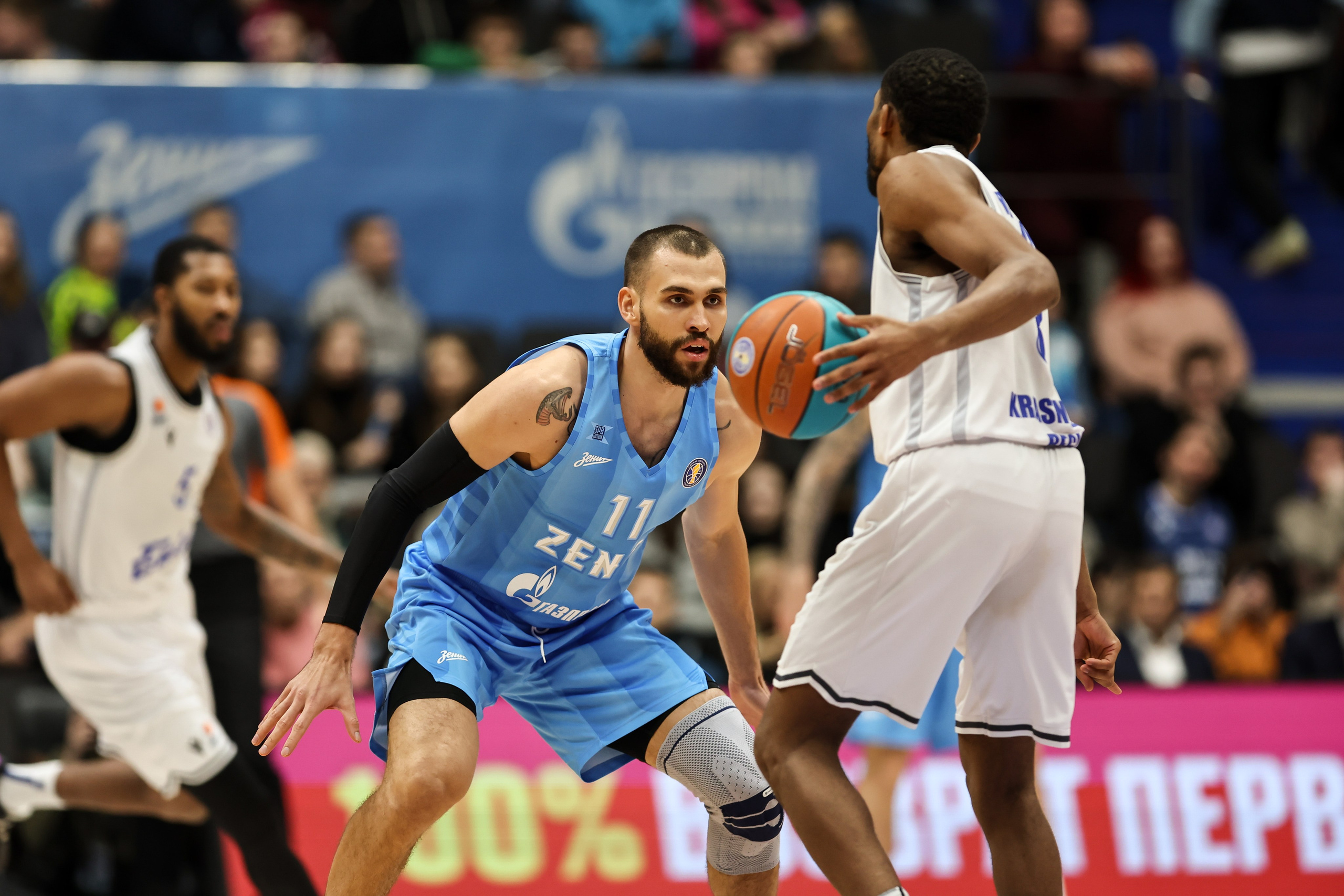 Зенит-Енисей 10.03.2024. Спортивный и репортажный фотограф Антон Тереханов