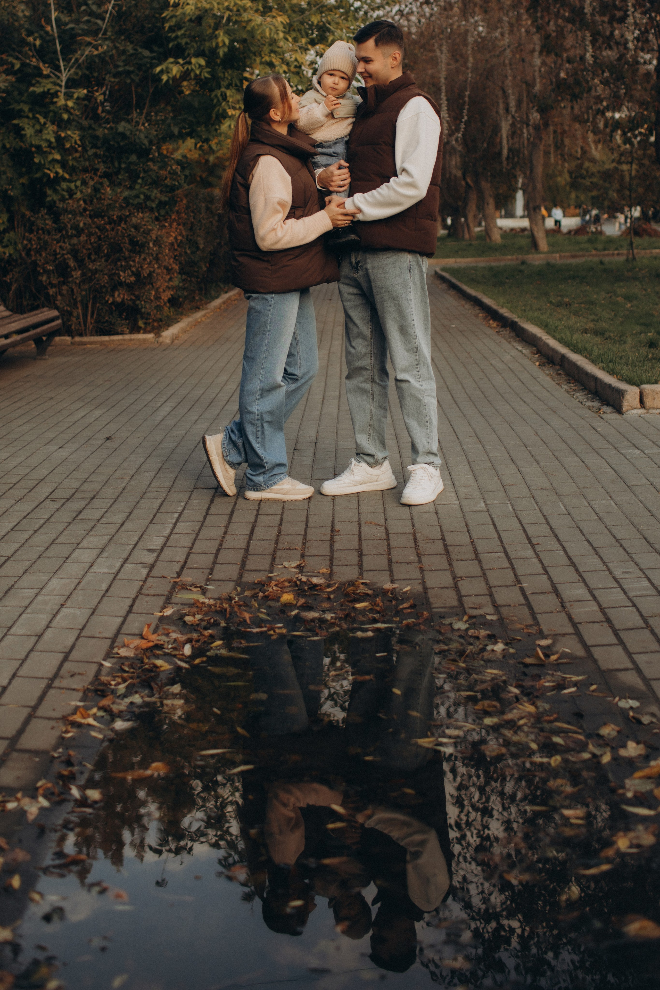 Осенняя прогулка. Семейный фотограф в Челябинске Ксения Зубкова