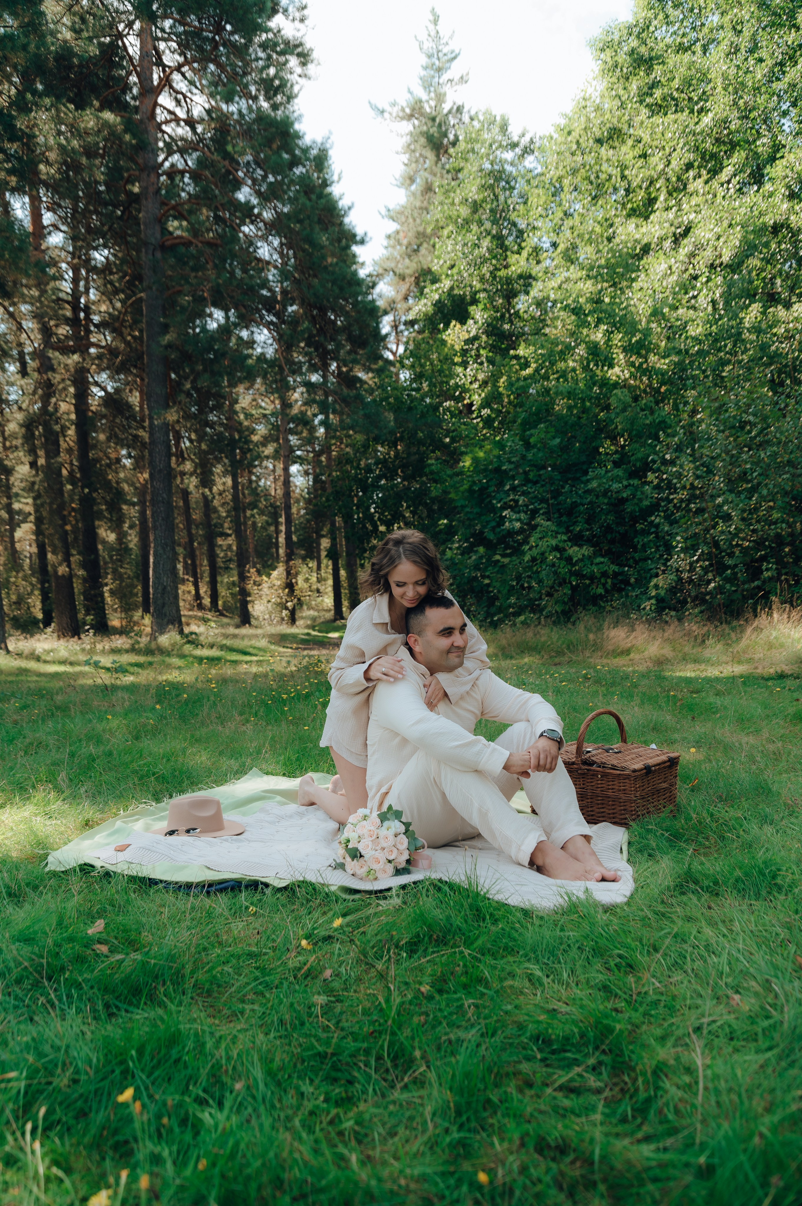 Любовная любовь в лесах Юганца. Детский и семейный фотограф Катерина Мишина