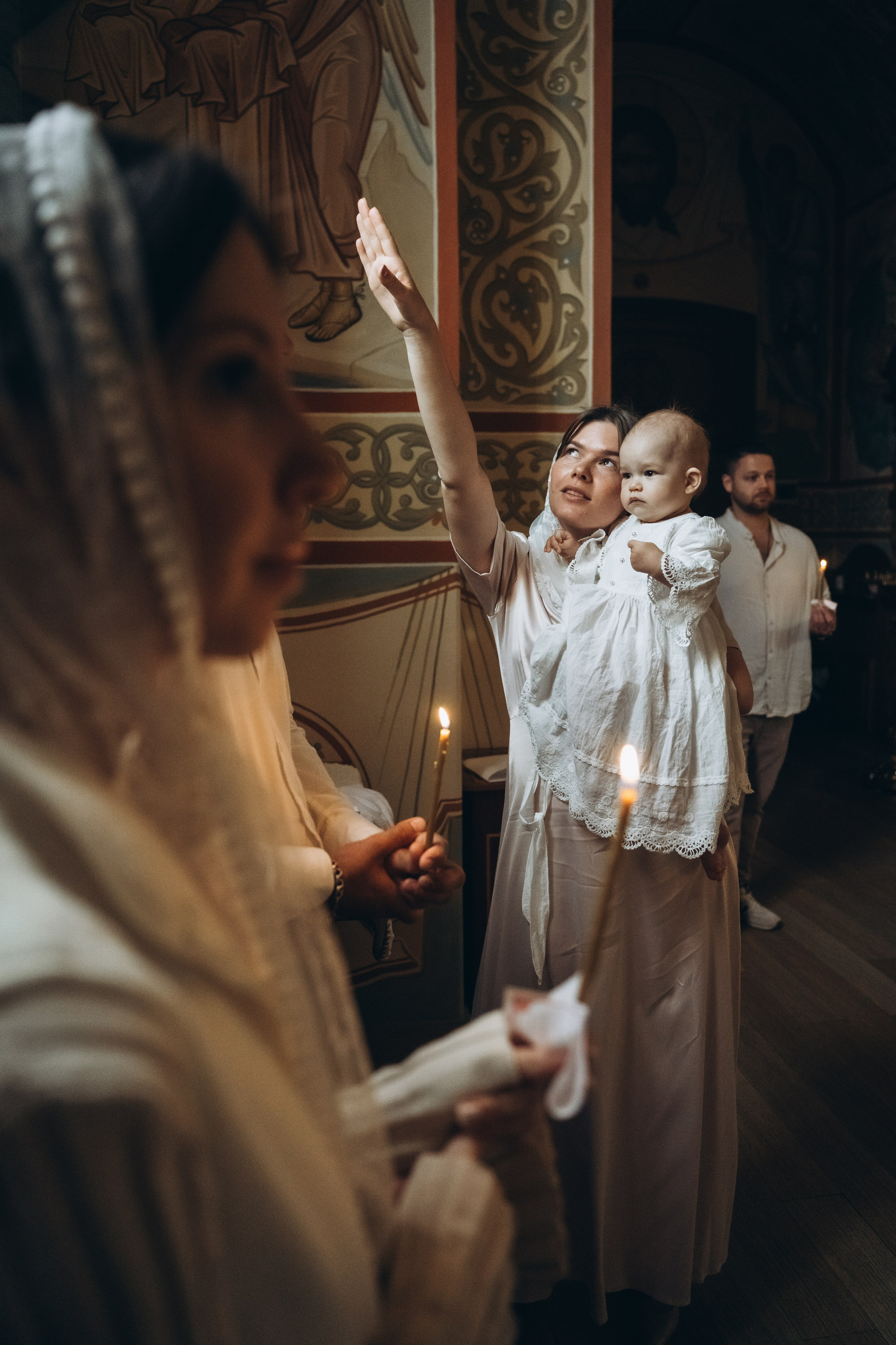 Крещение Екатерины. Фотограф Ольга Рубцова в Москве и Московской области