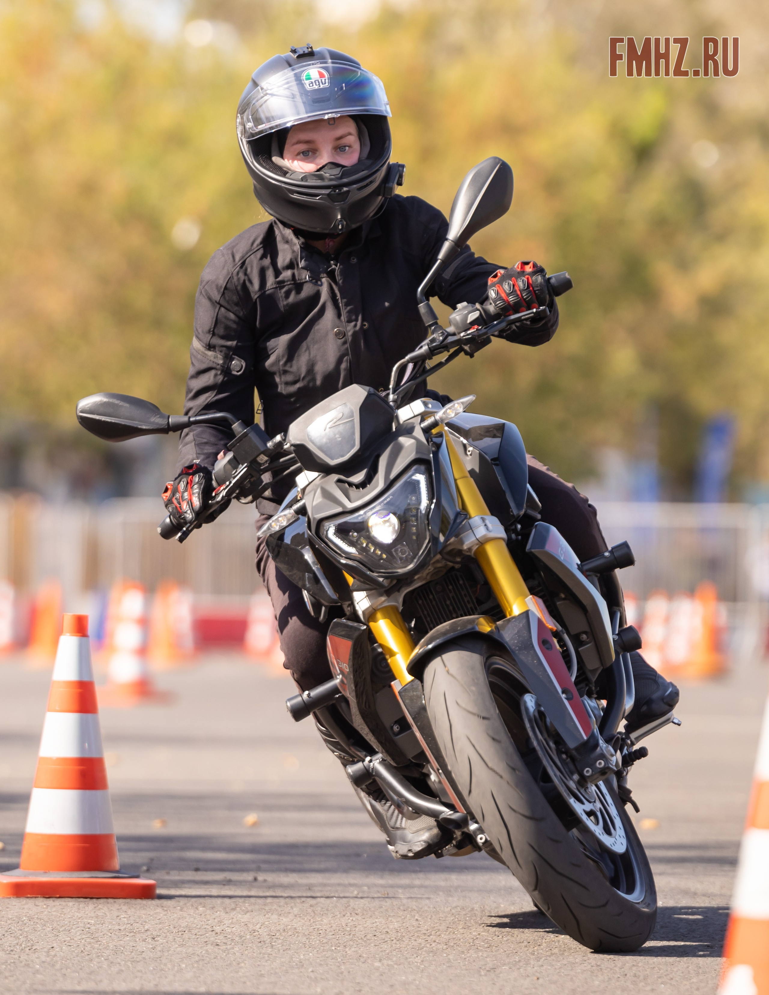 Соревнования по мотоджимхане на площадке Мосгортранс 15.09.2024. Фотограф Владимир Охрименко