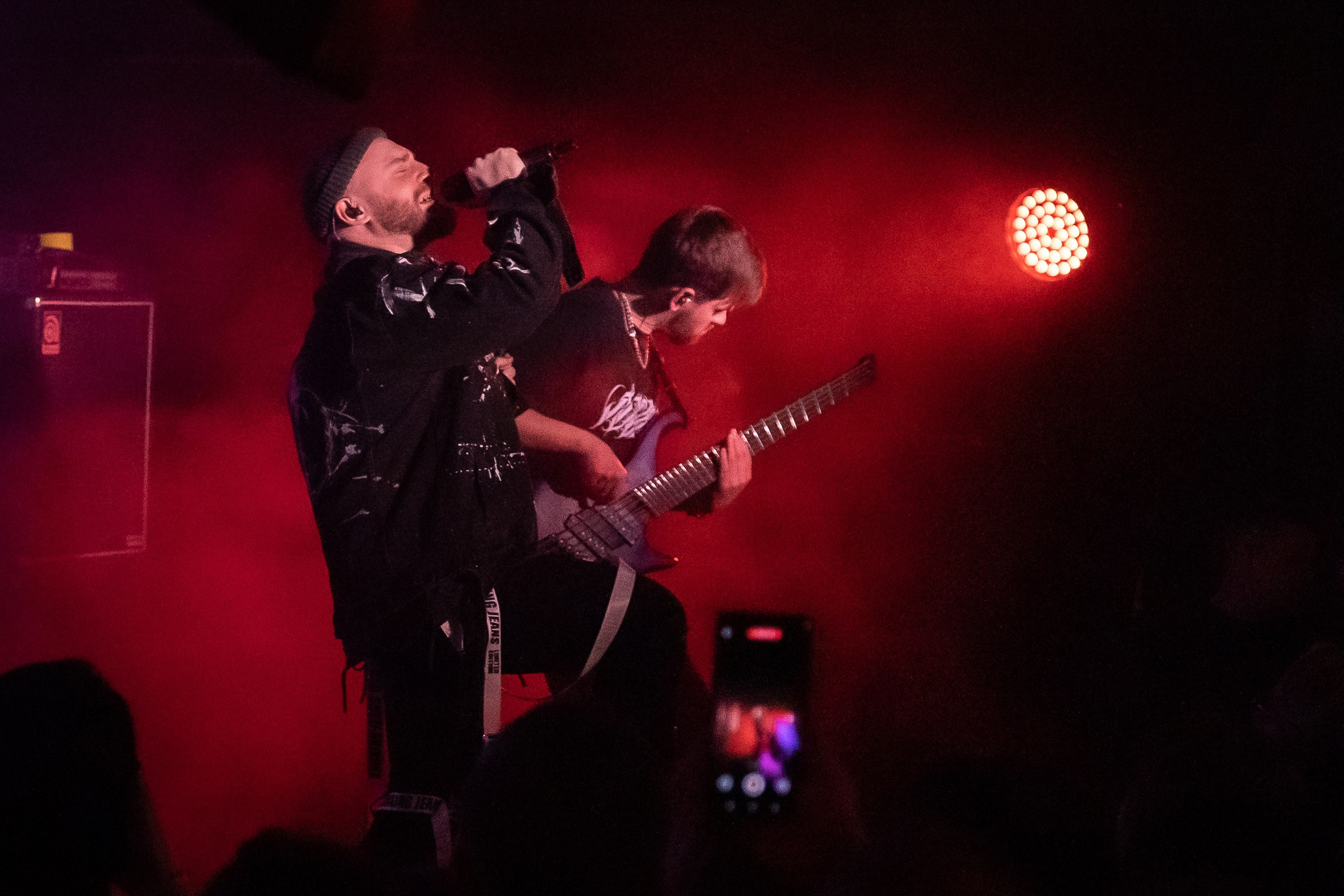 Концерт альтернатив метал группы iOSTRA в «Music bar Мумий Тролль» Москва. Фотограф Владимир Охрименко