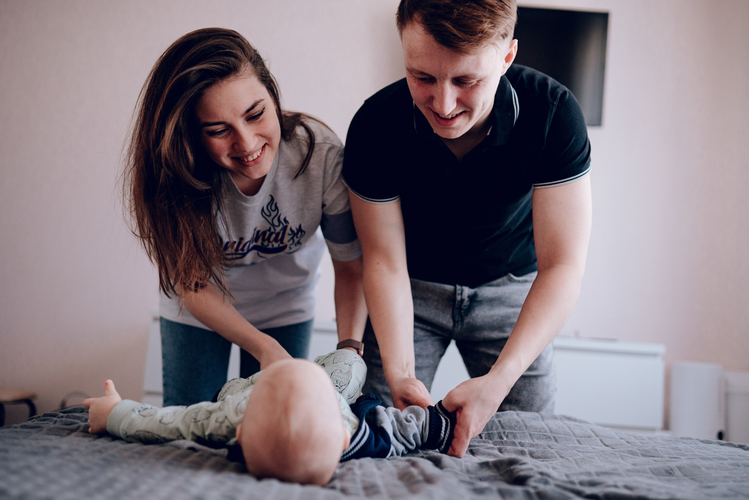 Артем, Таня и Вова. Семейный фотограф в Москве Лилия Лебедева