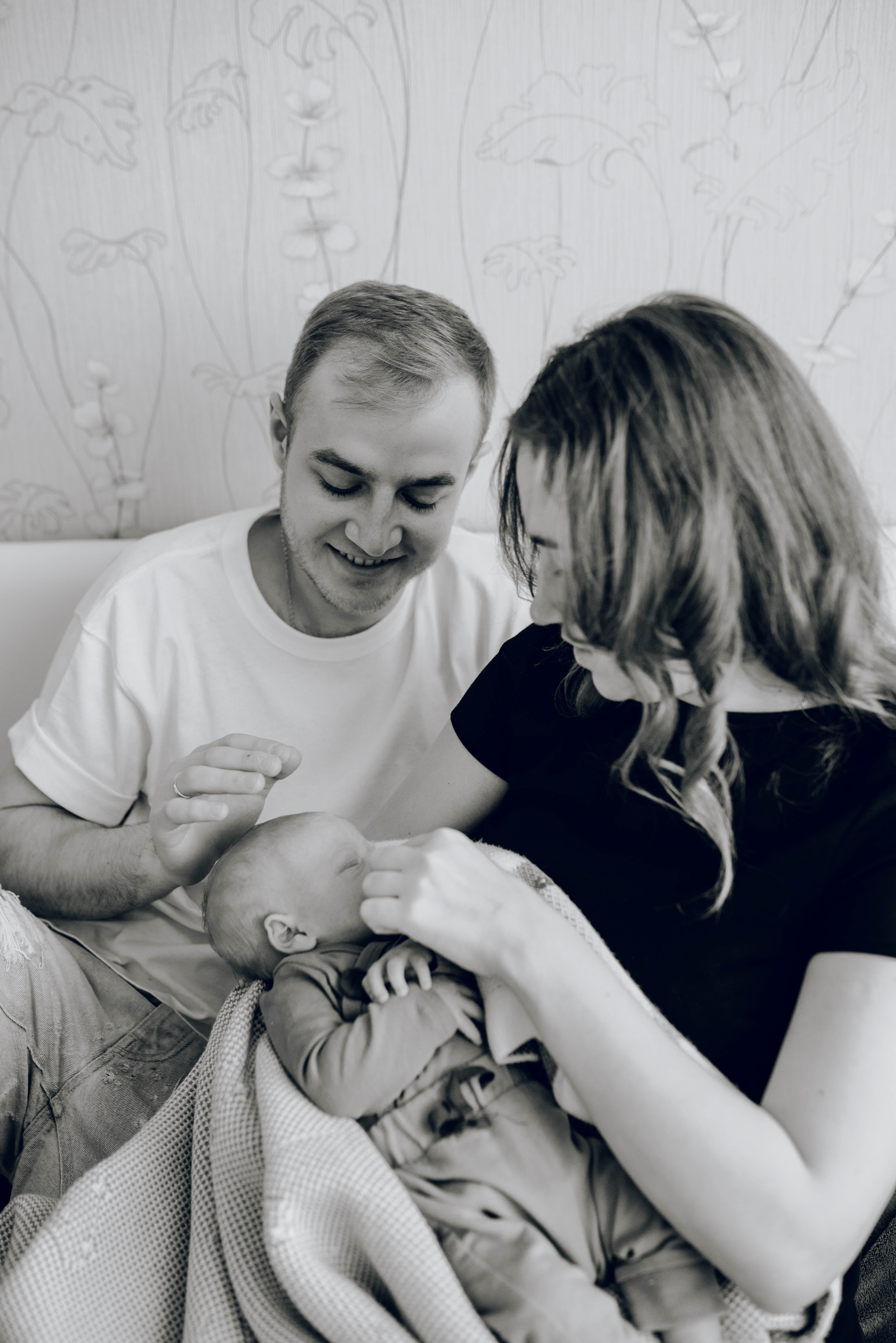 Мирон 8 дней. Семейный фотограф в Москве Лилия Лебедева