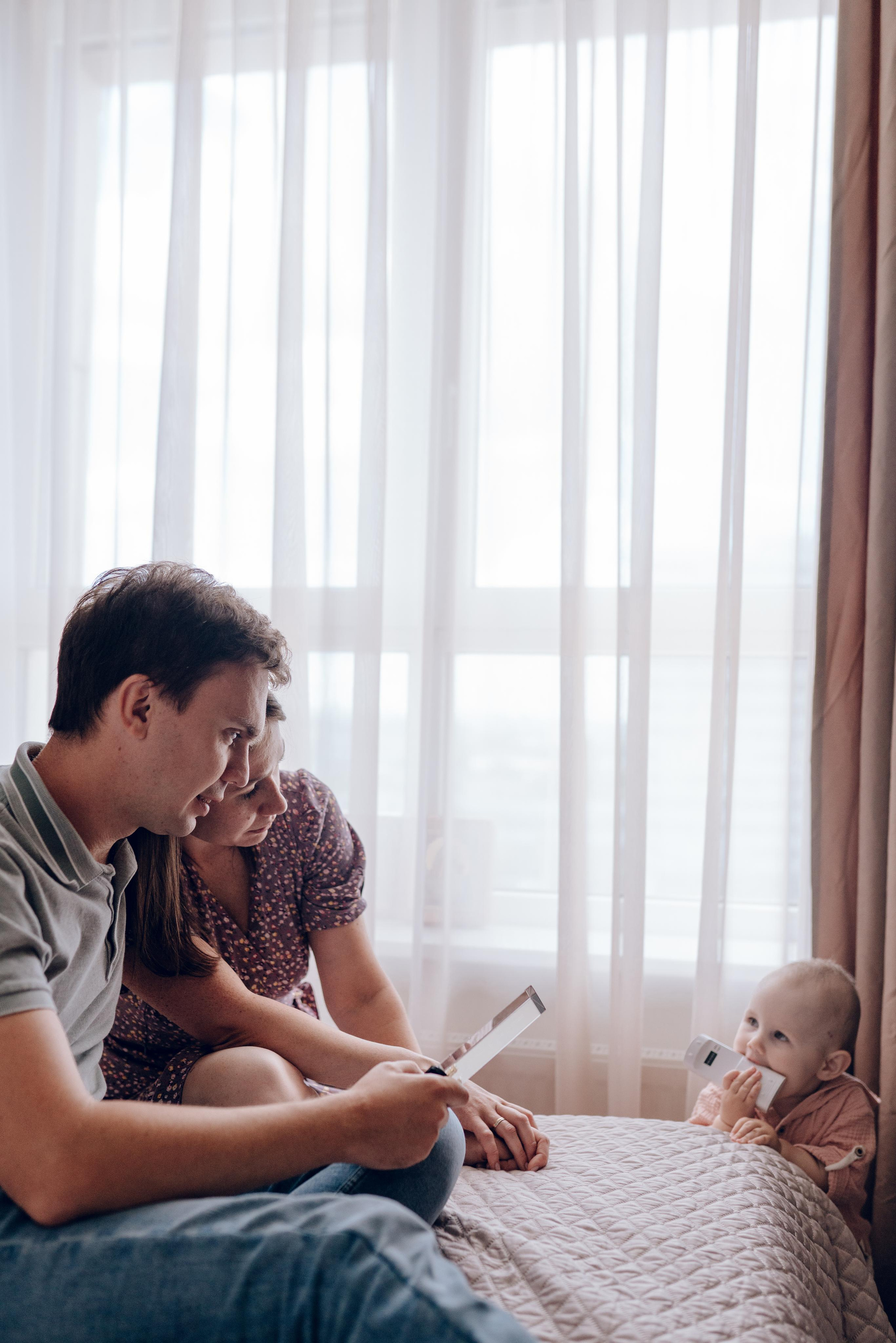 Екатерина, Иван и Лизочка. Семейный фотограф в Москве Лилия Лебедева