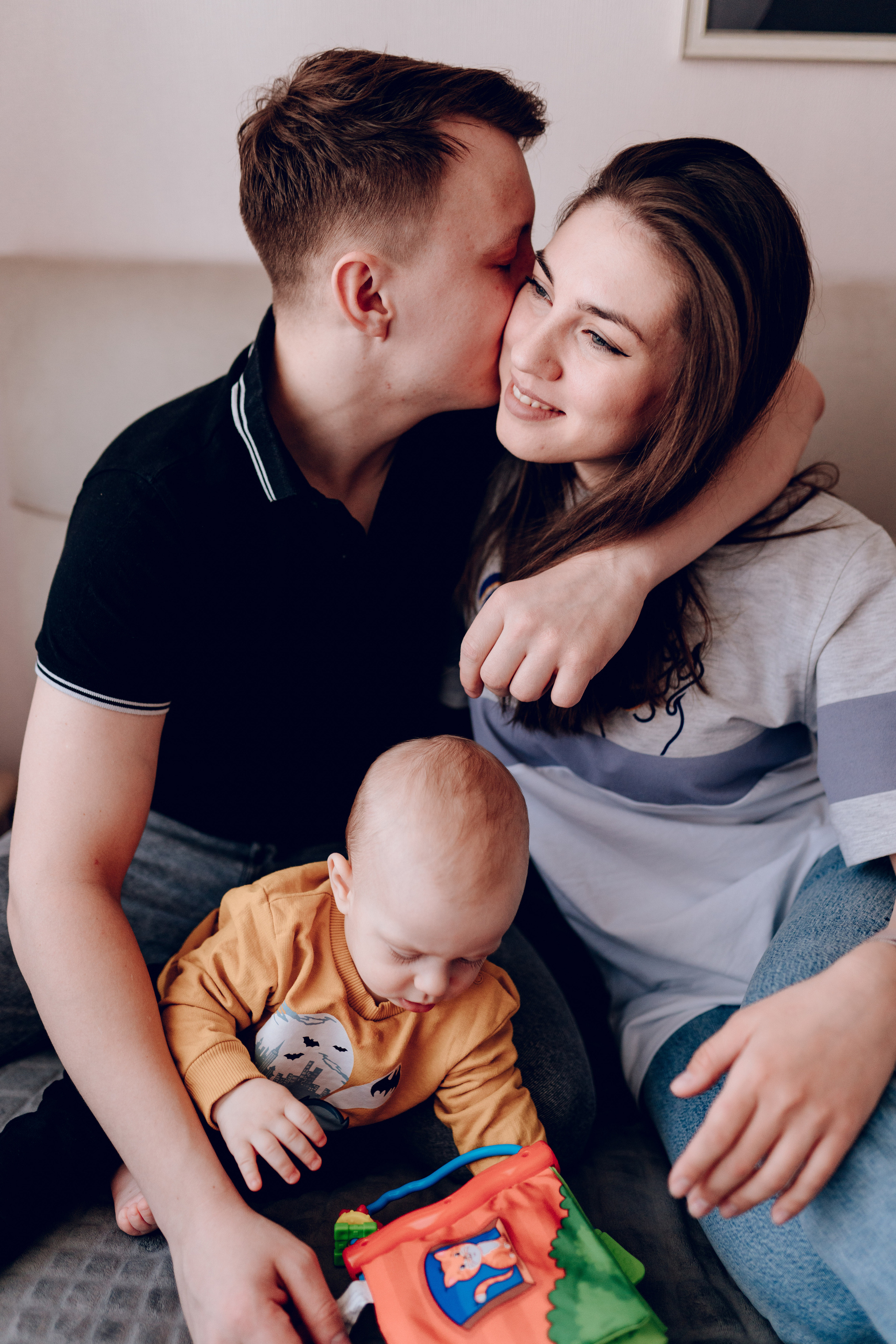 Артем, Таня и Вова. Семейный фотограф в Москве Лилия Лебедева