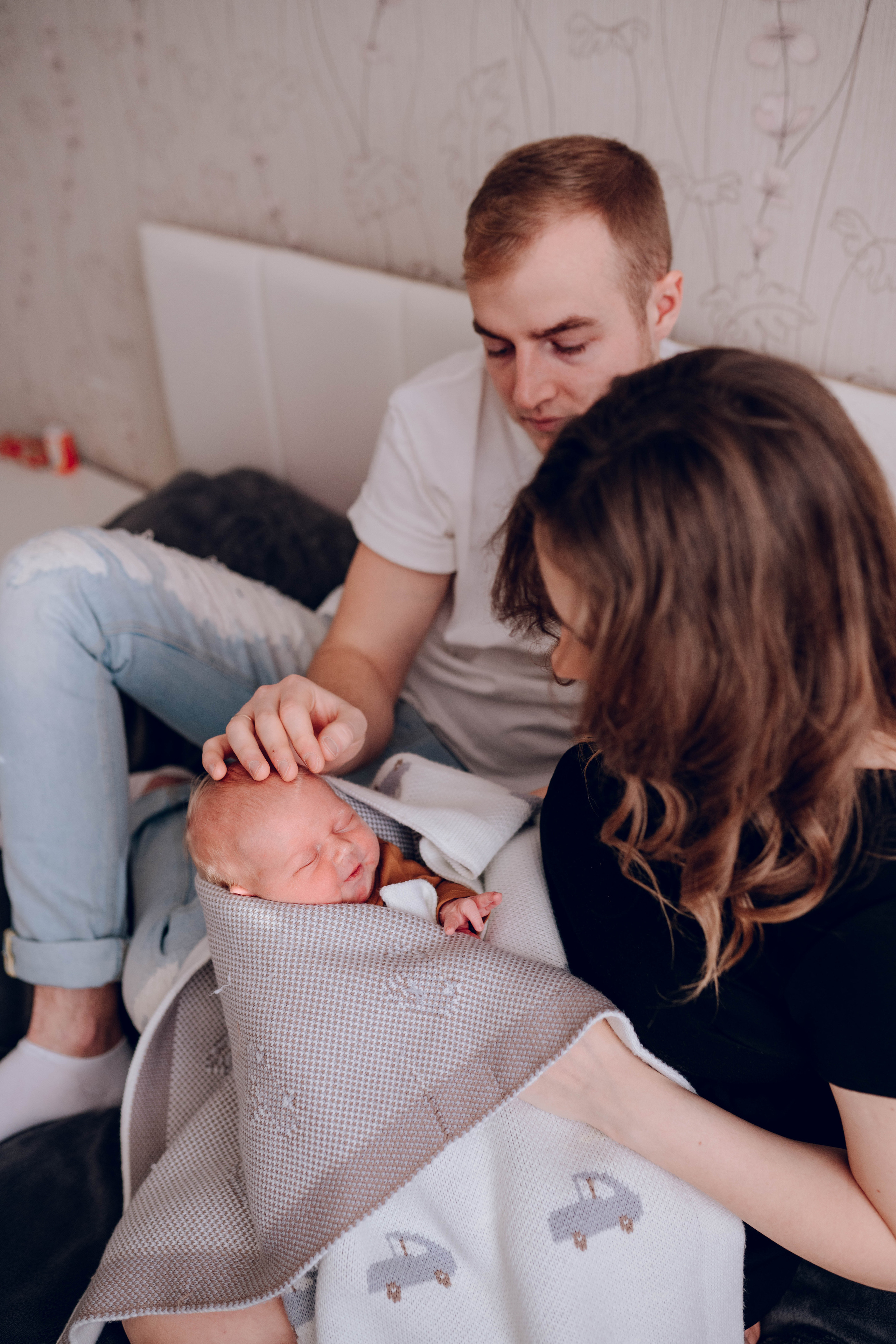 Мирон 8 дней. Семейный фотограф в Москве Лилия Лебедева