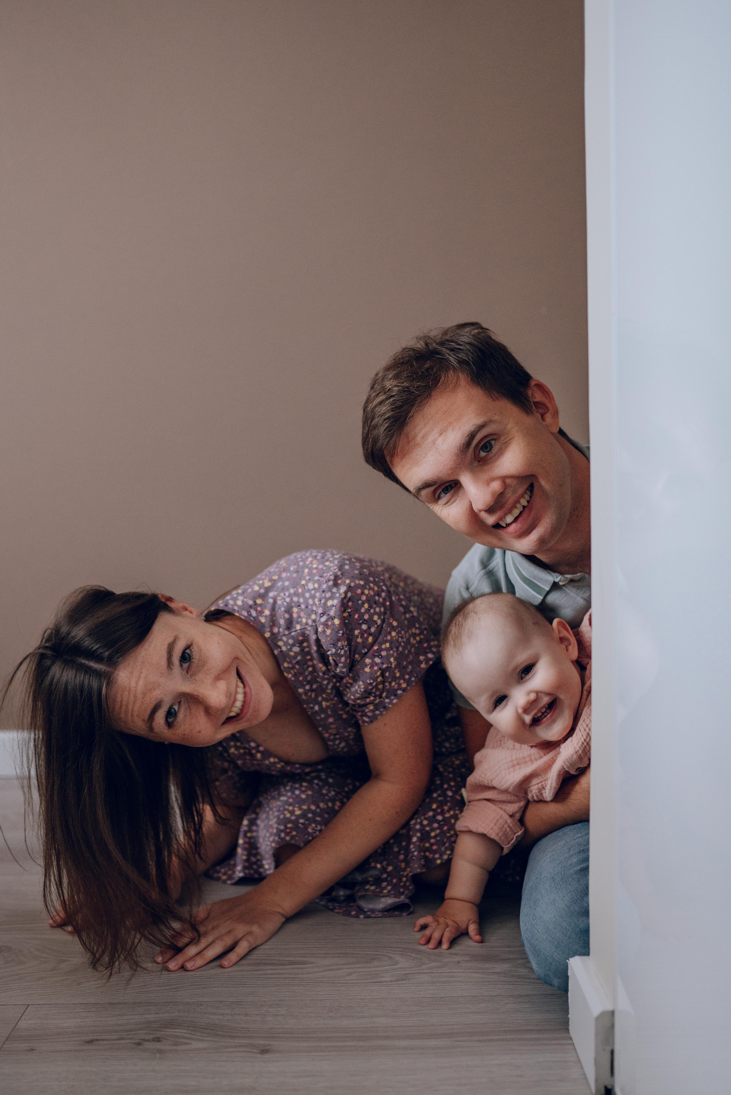 Екатерина, Иван и Лизочка. Семейный фотограф в Москве Лилия Лебедева