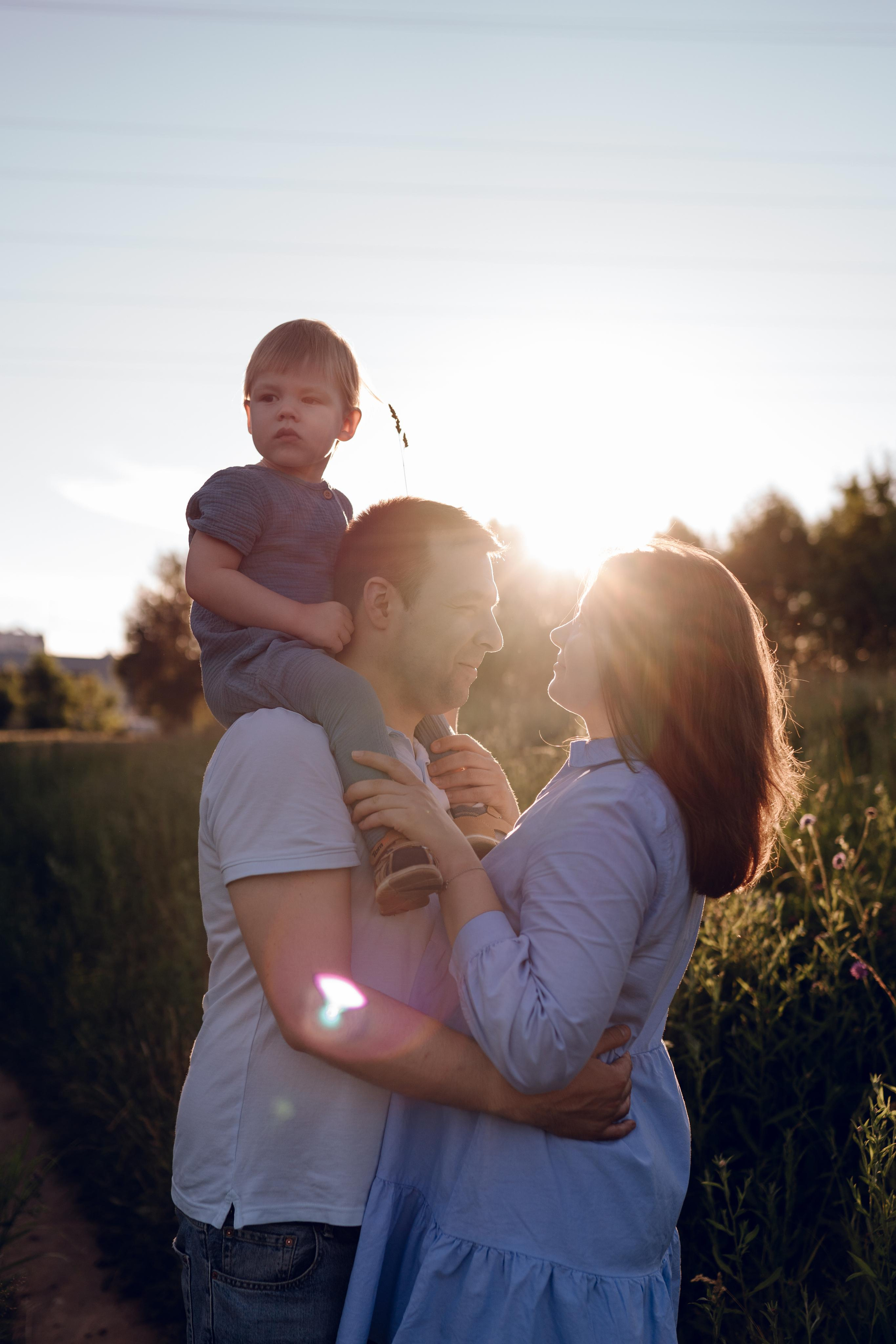 Елена, Михаил и Маркуша. Семейный фотограф в Москве Лилия Лебедева