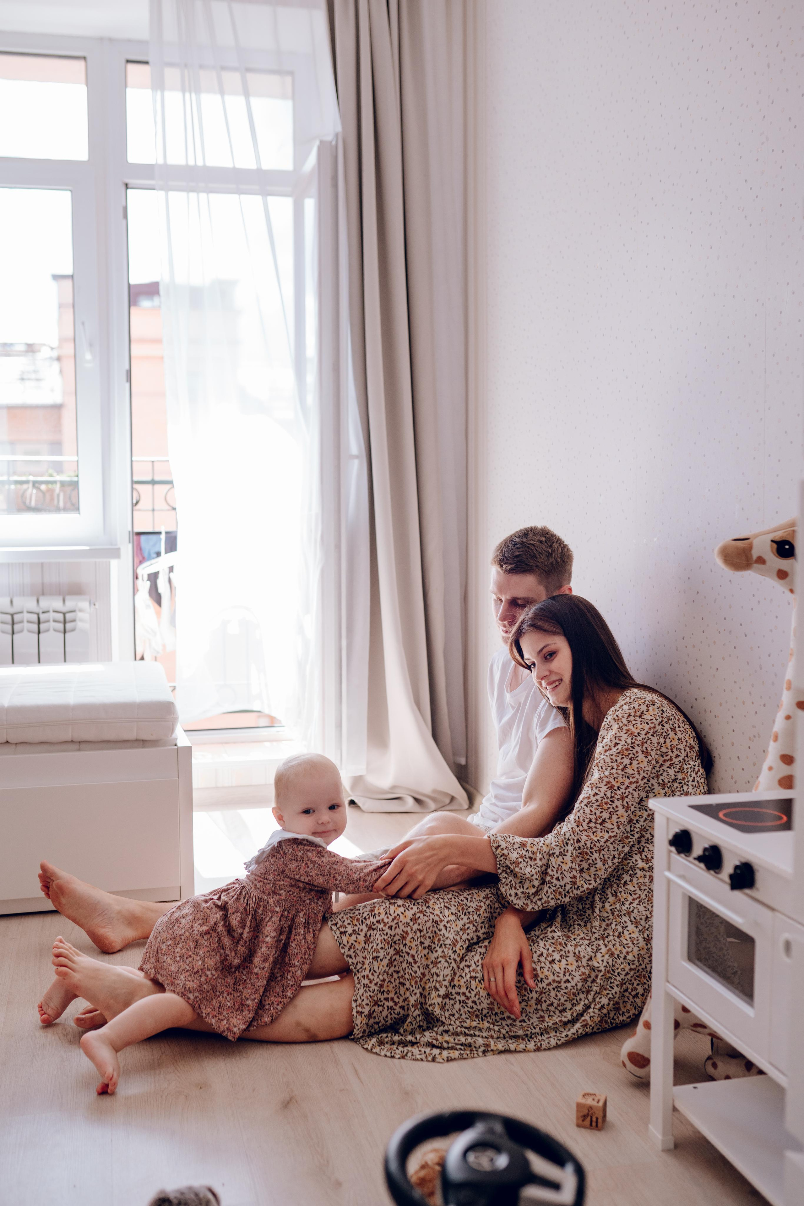 Аня, Антон, Андрей и Саша. Семейный фотограф в Москве Лилия Лебедева