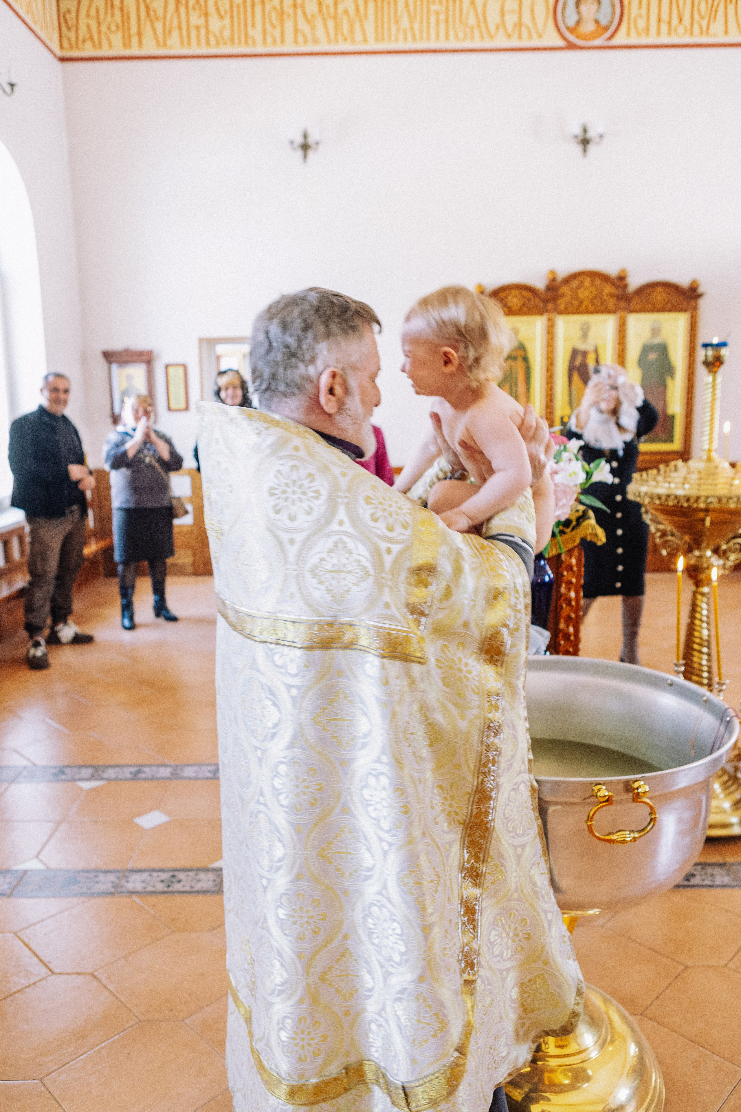Крещение Артема и Полины. Фотограф в Курске Смирнов Евгений