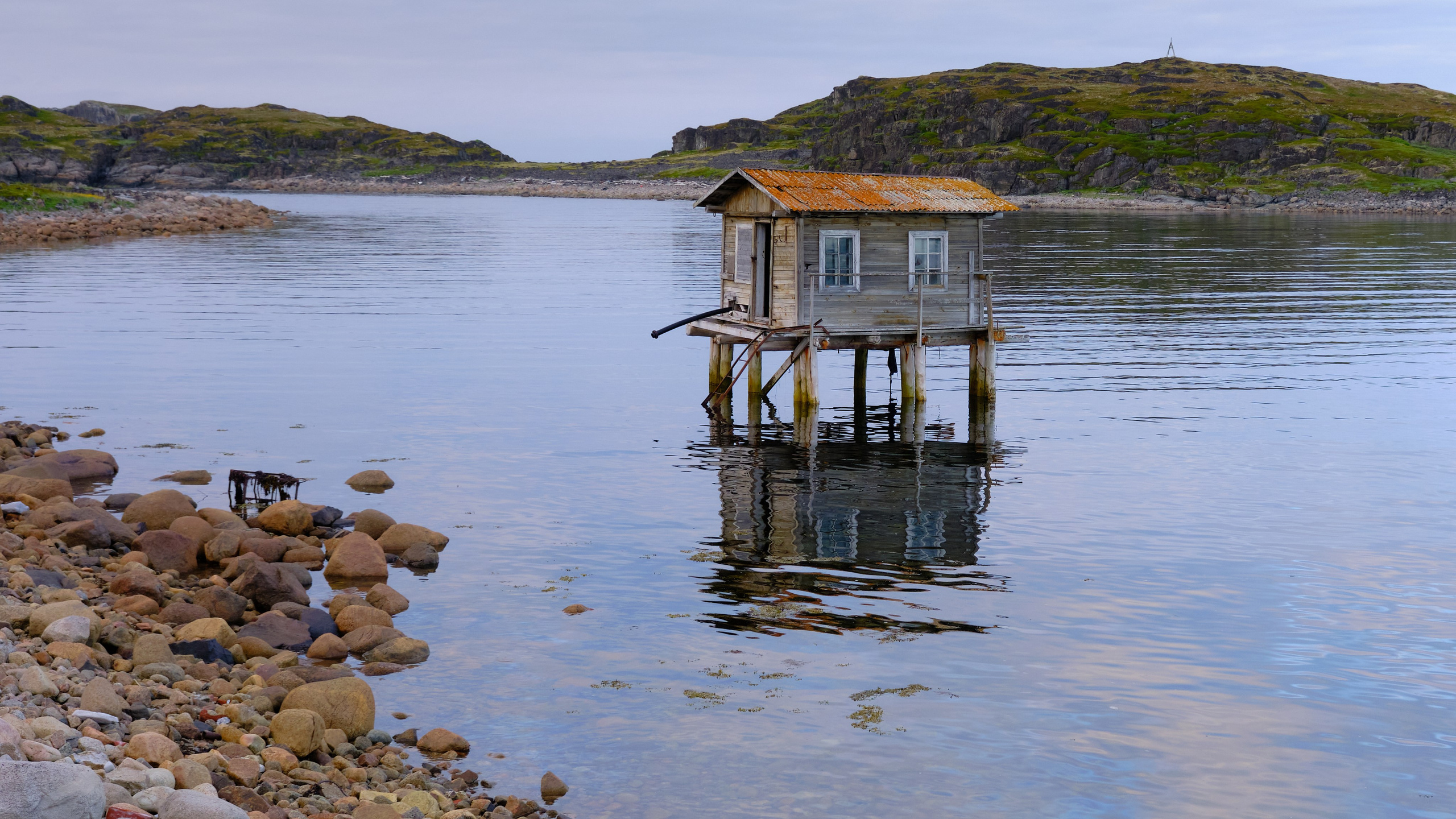 Баренцево море. Пейзажи Крайнего Севера. Баренцево море, Рыбачий, Средний, Немецкий