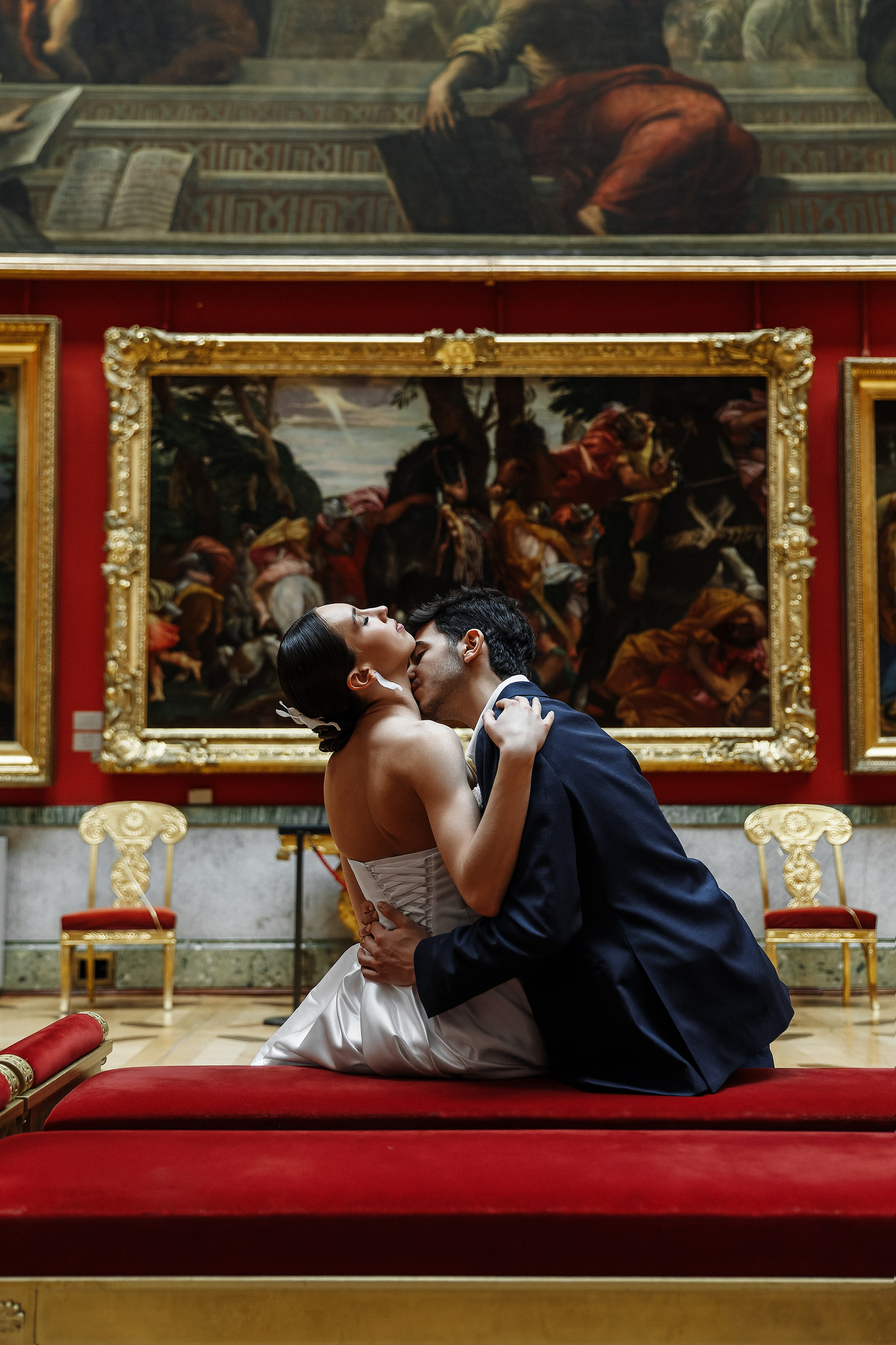 Свадьба в Эрмитаже. Свадебный и портретный фотограф в Санкт-Петербурге Анна Демьянова