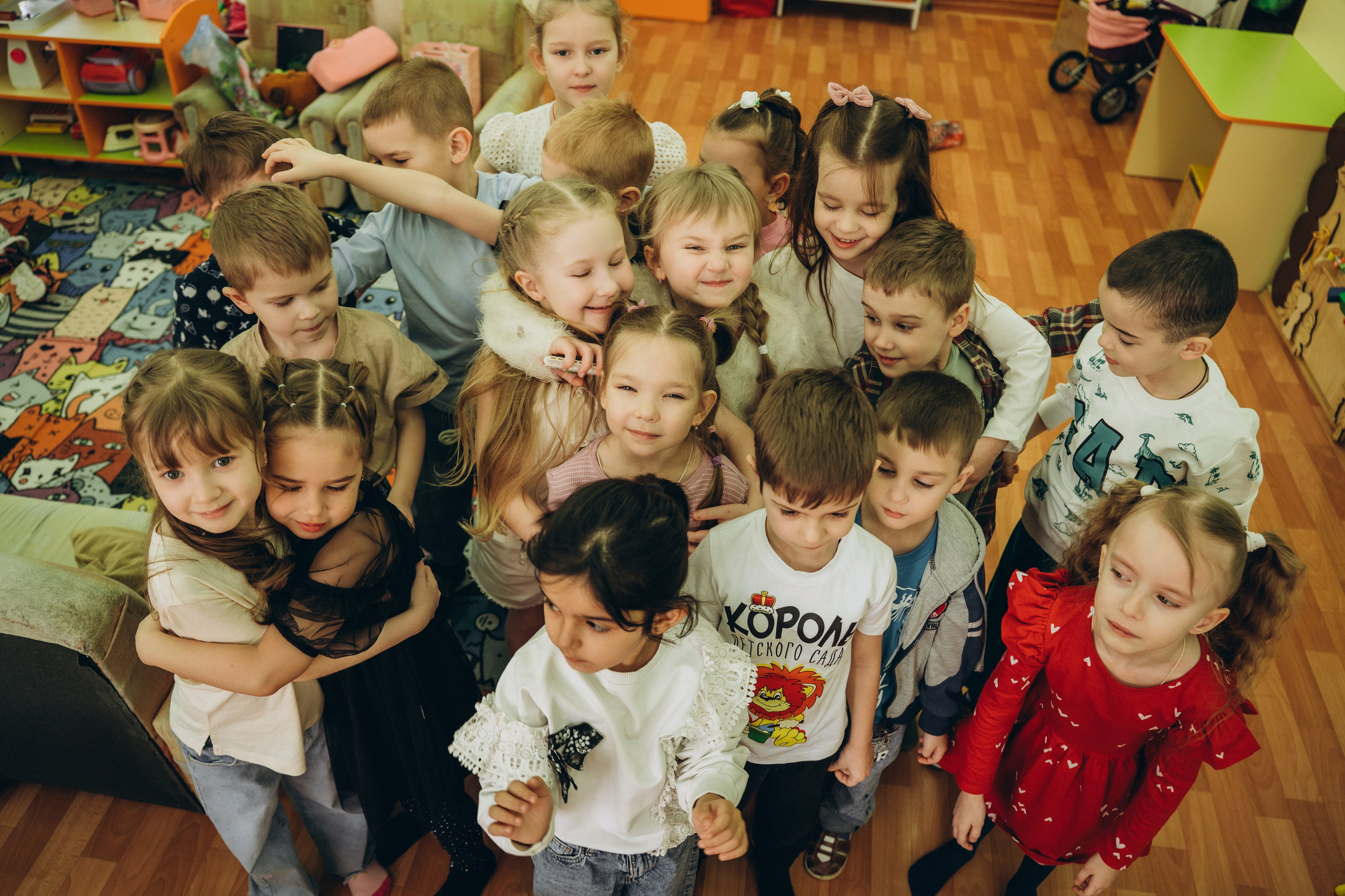 Репортаж в саду. Семейный фотограф • Домашние съемки в Нижнем Новгороде
