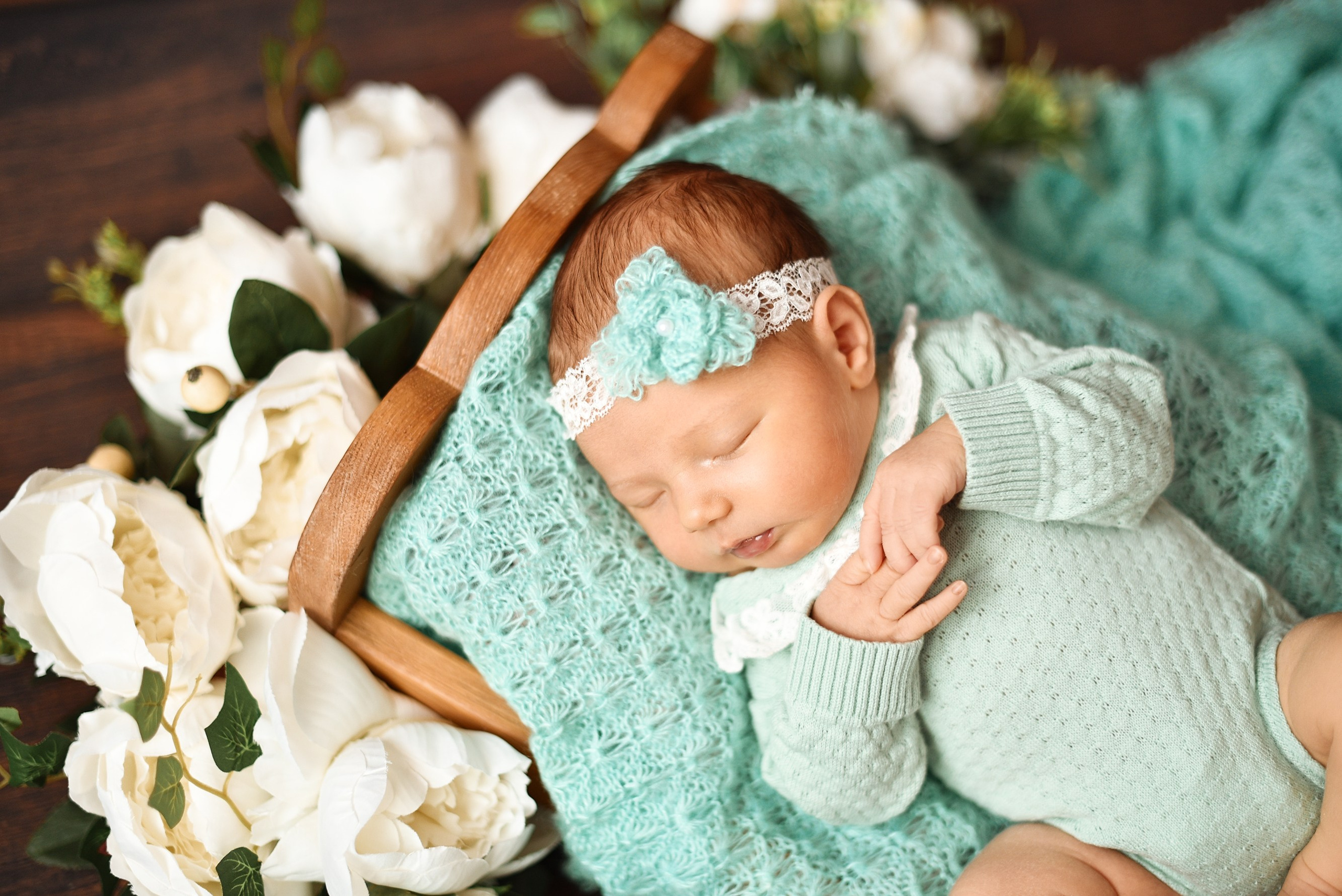 Есения 9 дней. Фотограф беременности и новорожденных малышей Анастасия Никитина