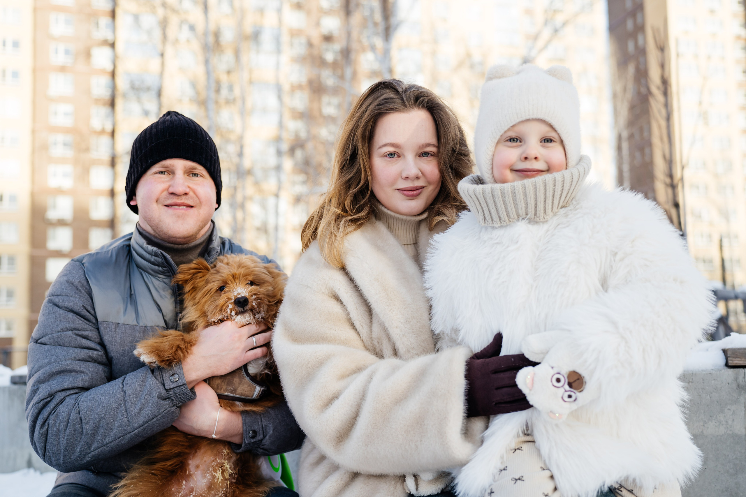Зимняя прогулка. Видеограф и Фотограф в Челябинске Ксения и Владимир Рюмины