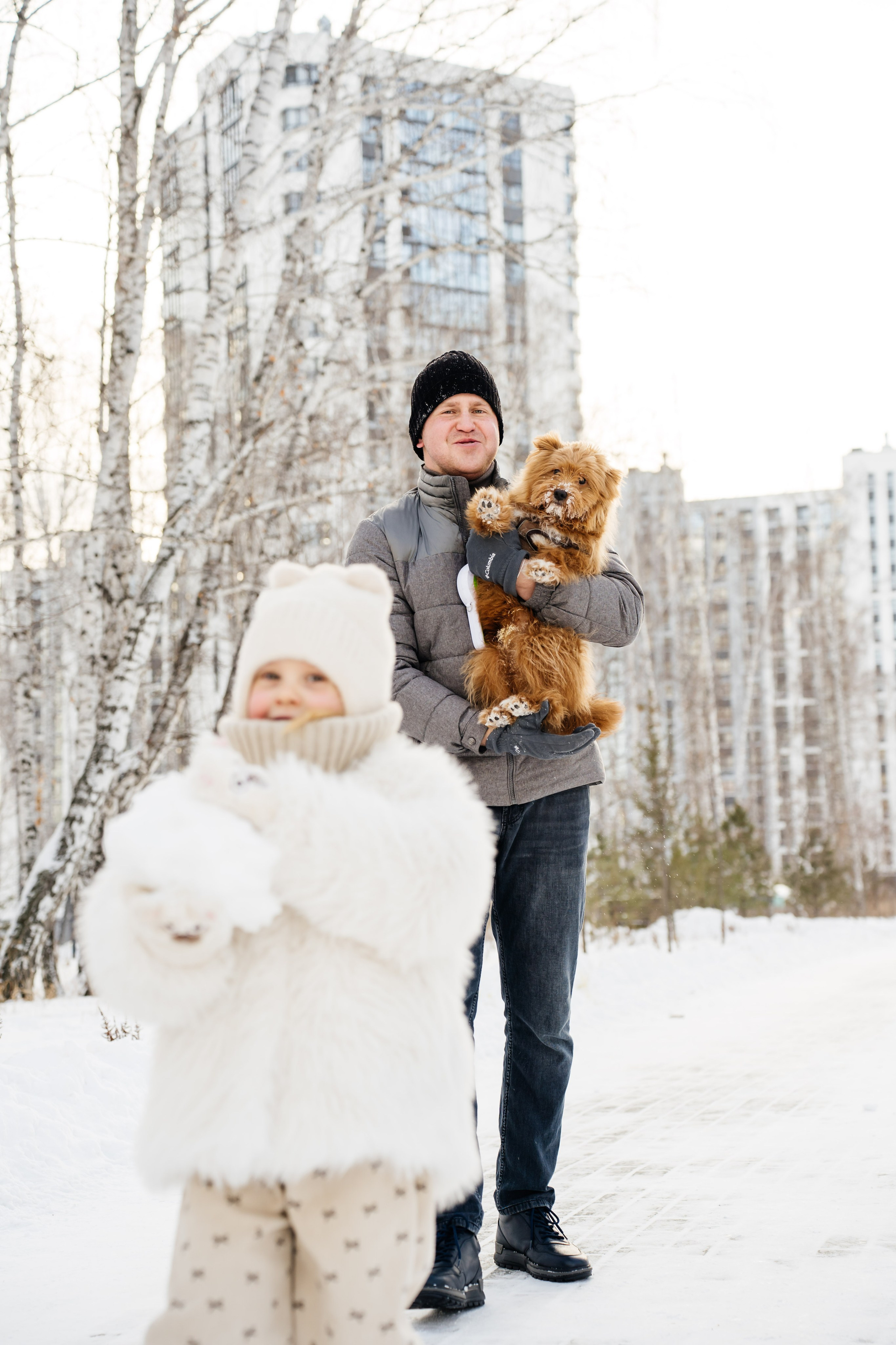 Зимняя прогулка. Видеограф и Фотограф в Челябинске Ксения и Владимир Рюмины