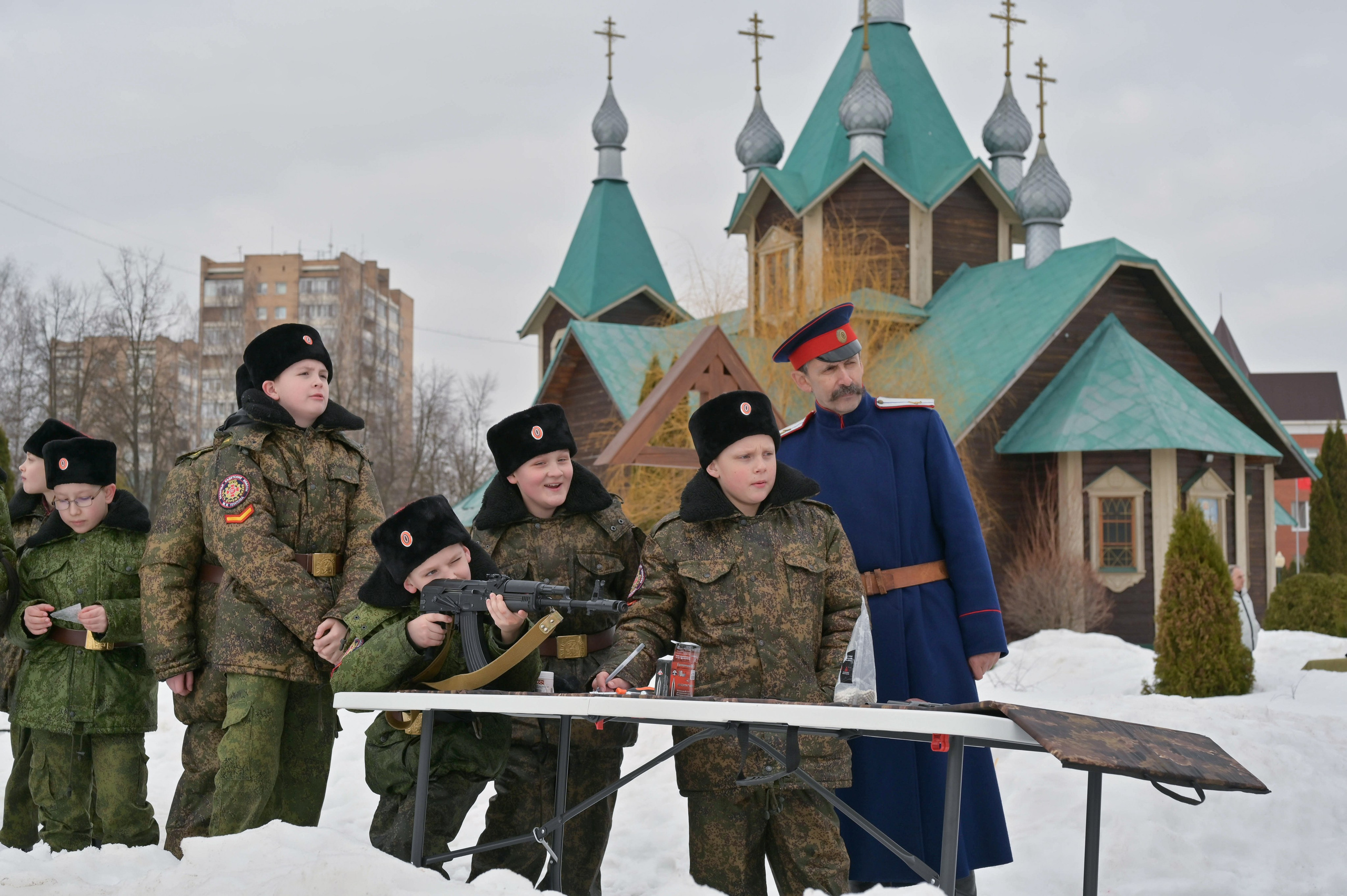 Кадетский класс. Выезд в г. Чкаловский МО. Фотограф Анна Мельникова | Москва