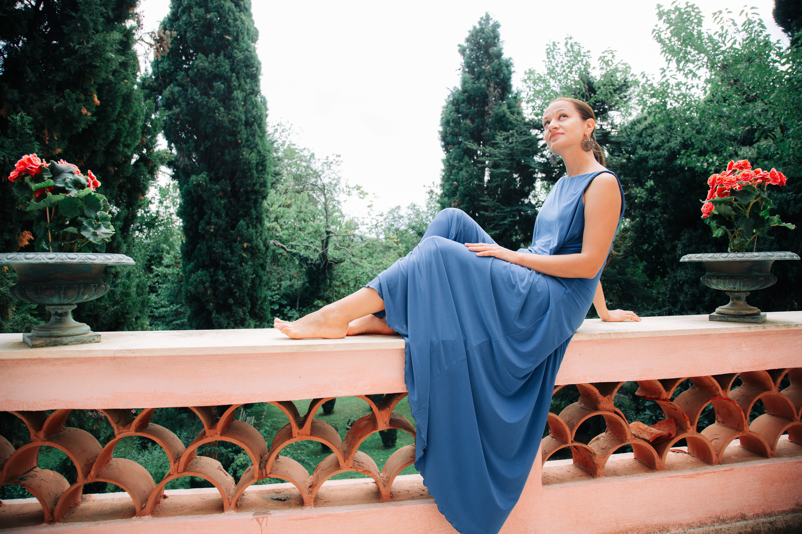 Фотосессия Дениса и Ирины на вилле в Греции. Фотограф — Евгений Свистков