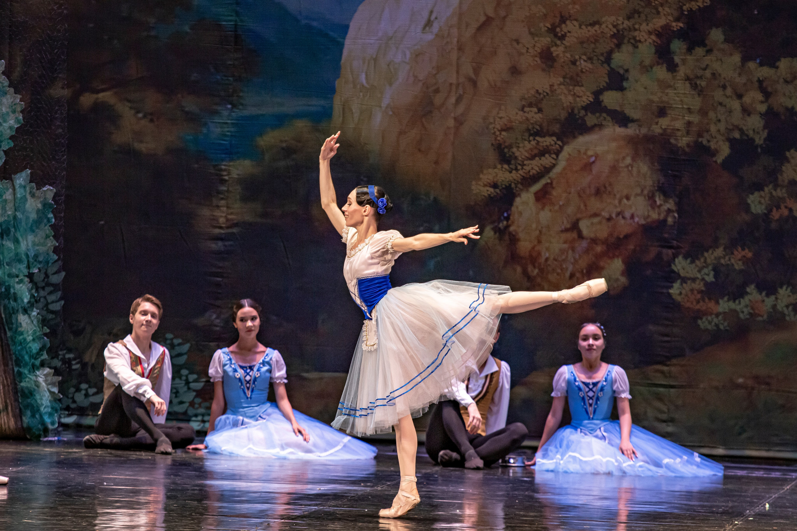 Жизель балет Марийского театра оперы и балета на сцене Зимнего театра. Фотограф в Сочи Юрий Шептаев