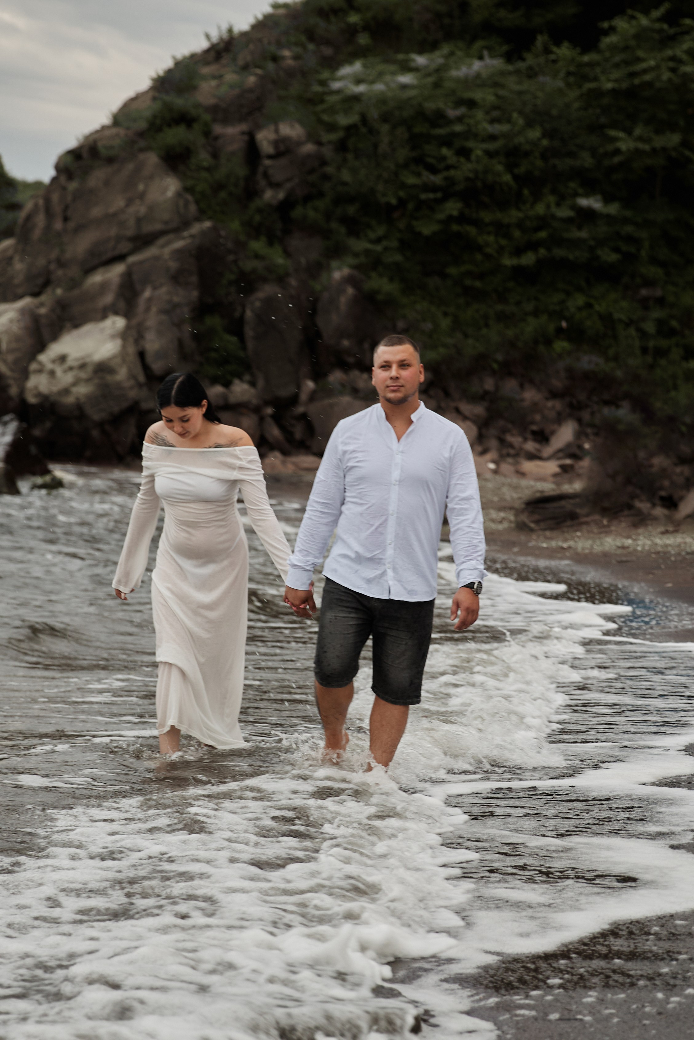 Антон и Лиза. Фотограф женского портрета, беременности и материнства Харькова Елена