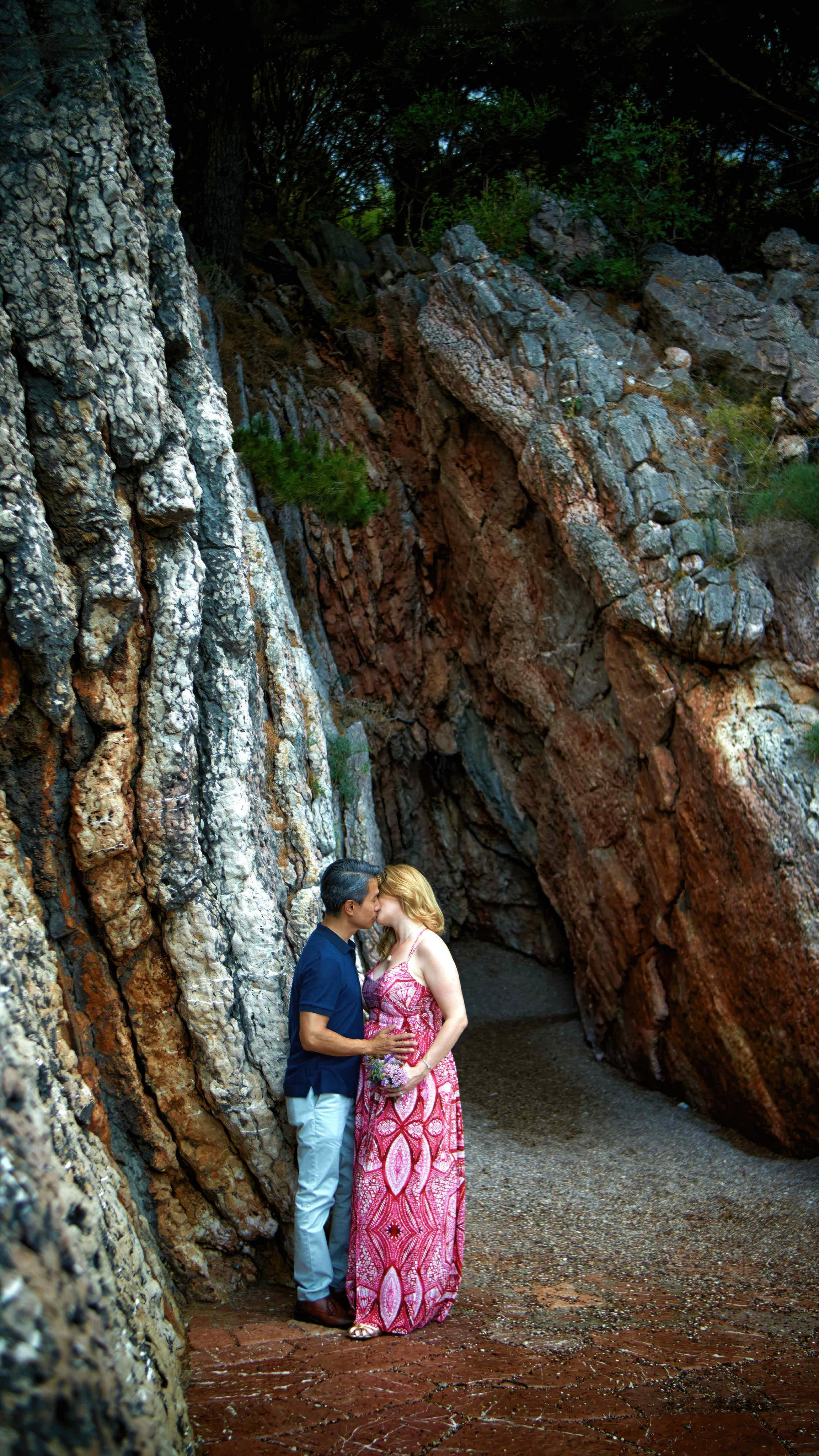 Pregnancy Photoshoot in Montenegro | Sveti Stefan Maternity Session
