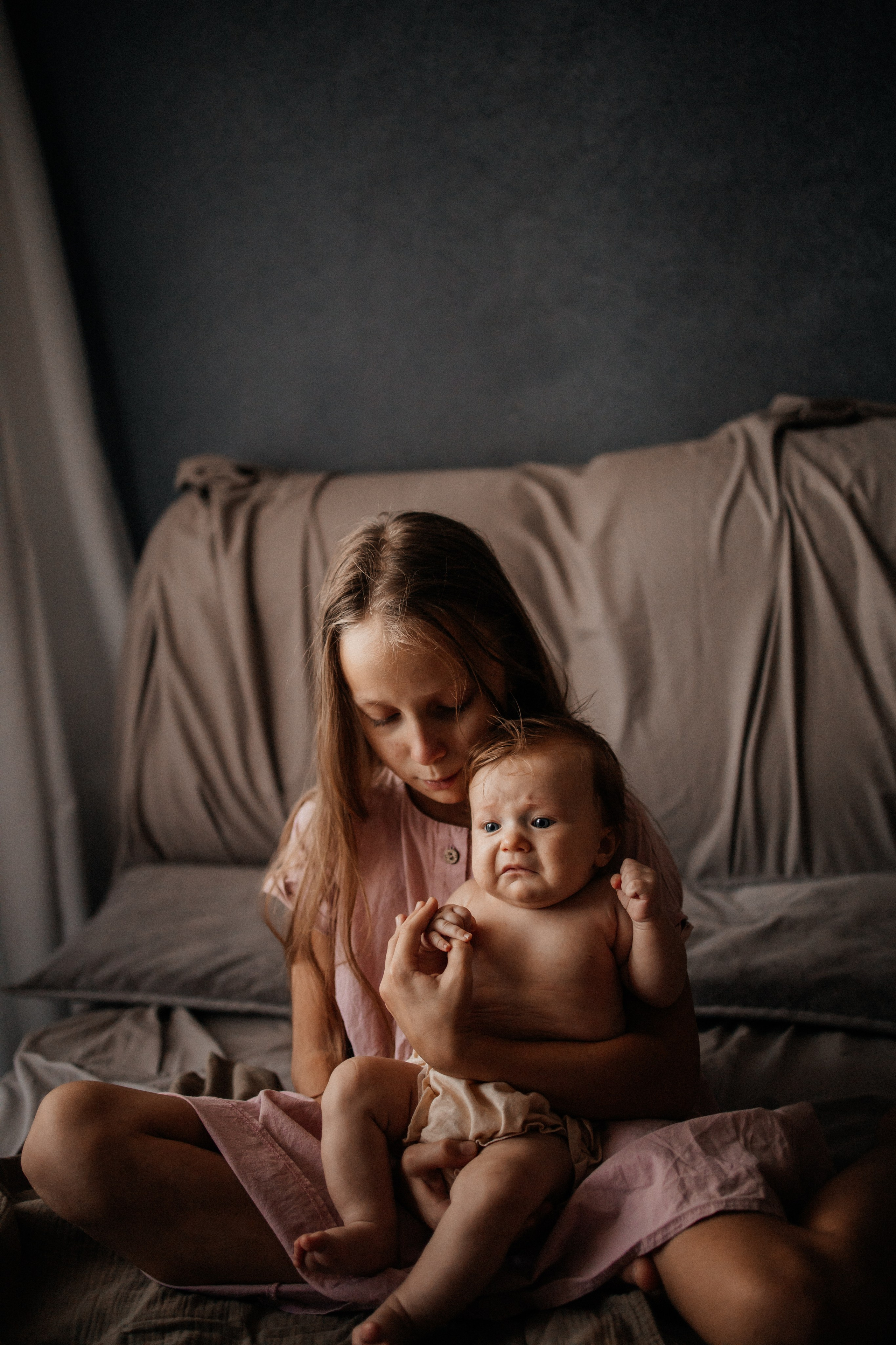 Юлия, Лиля и малышка Яся. Фотограф Алия Танцыкужина