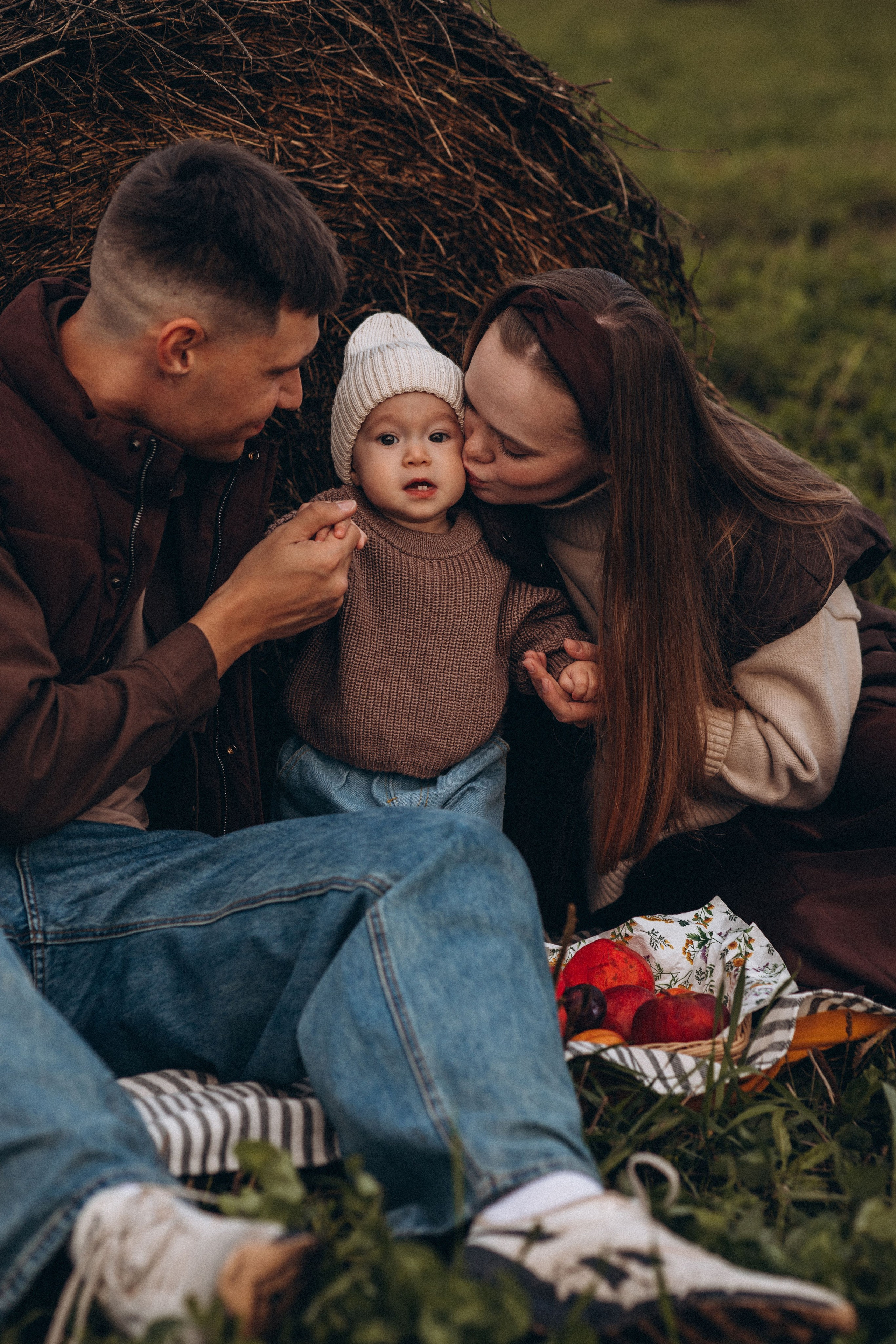 Максим Аня и Каролина. Семейный фотограф Нижневартовск Тюмень Ефимова Ирина