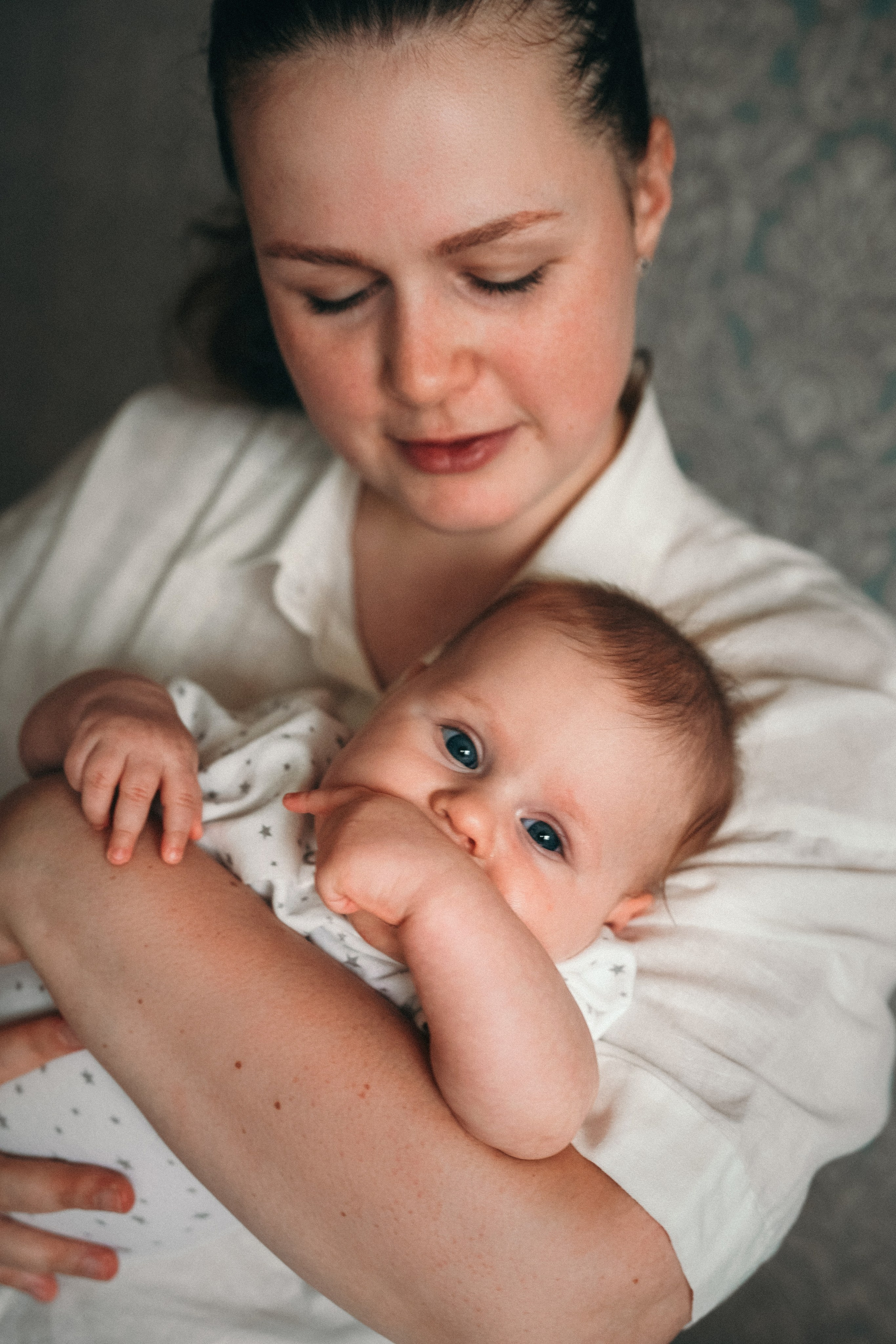 Домашняя фотосессия Ирины и Киры. Детский, семейный и ньюборн фотограф в Москве Юлия Шуарт